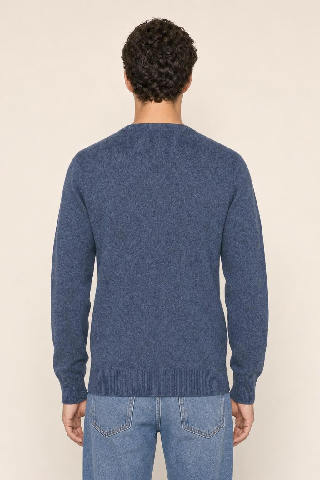 Maglia Diktat Premium Cashmere Blend - Denim
