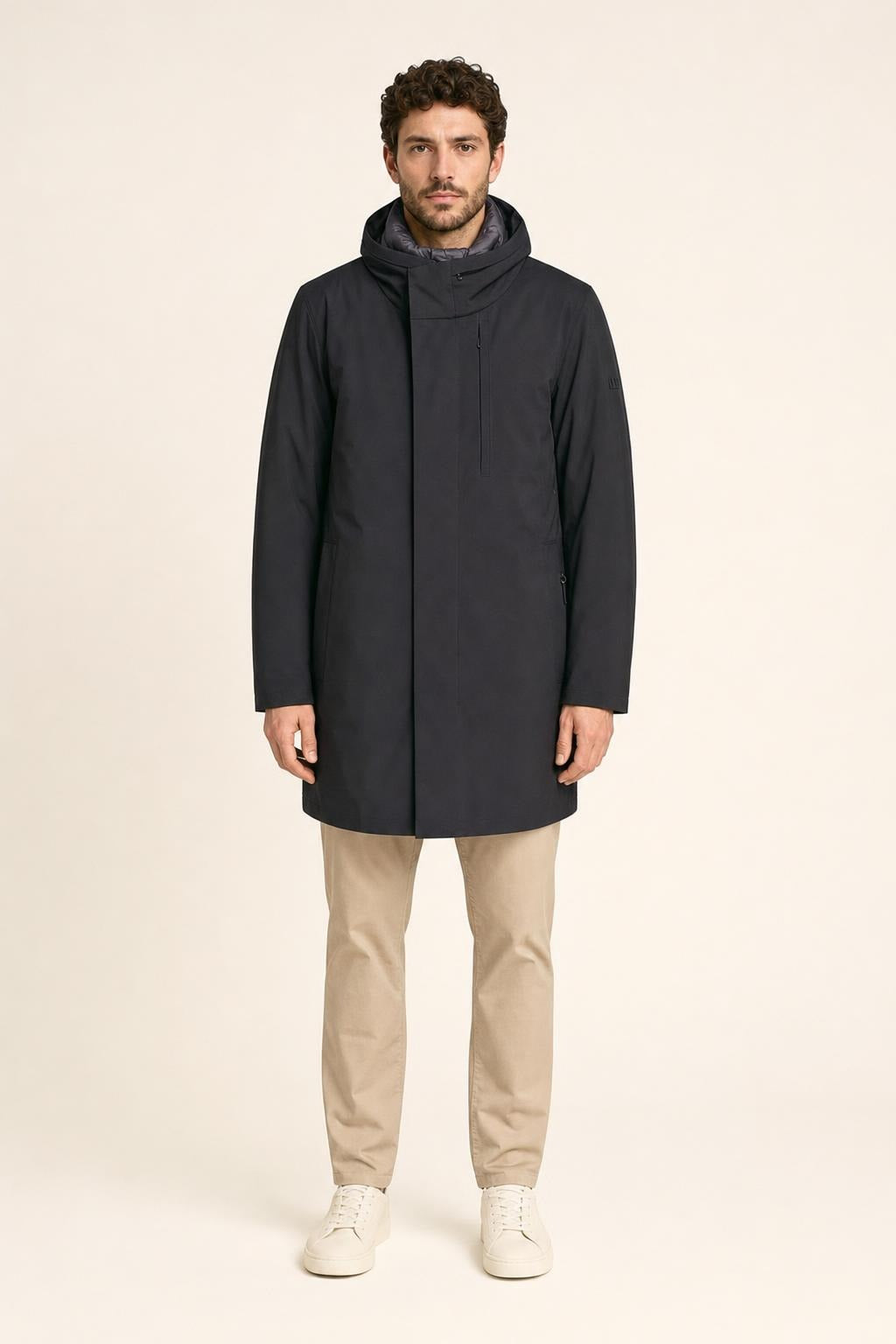 Cappotto DUNO Uomo - Blu Scuro