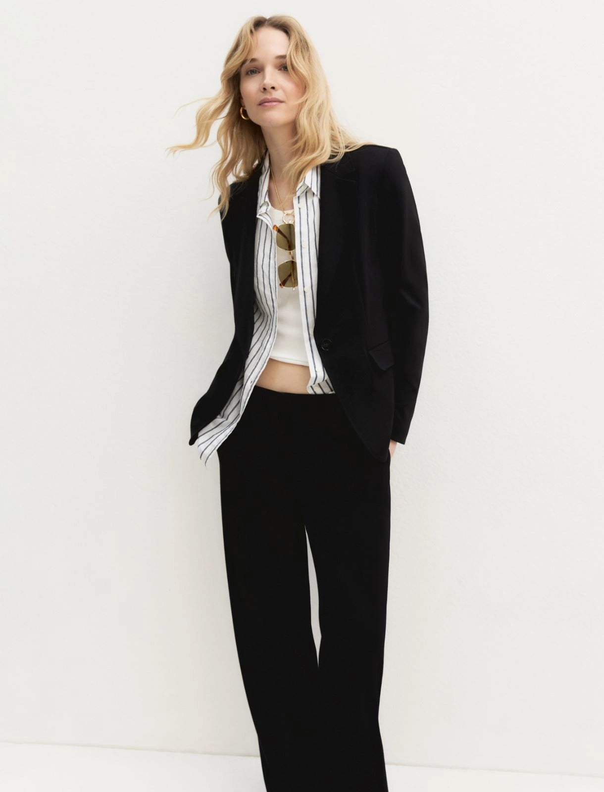pantalone in jersey EMME Marella Modello palace Colore nero