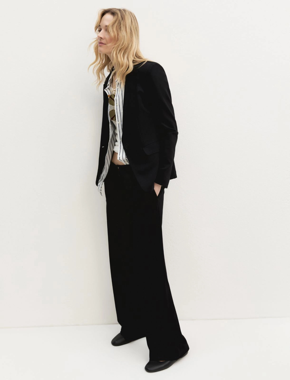 pantalone in jersey EMME Marella Modello palace Colore nero
