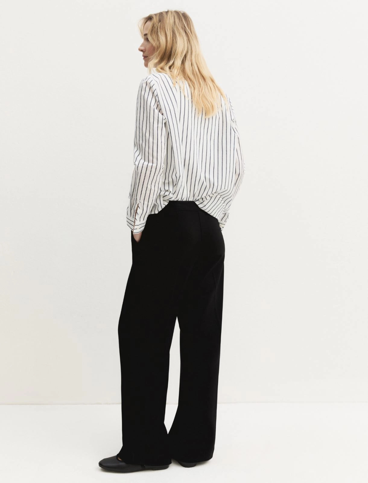 pantalone in jersey EMME Marella Modello palace Colore nero
