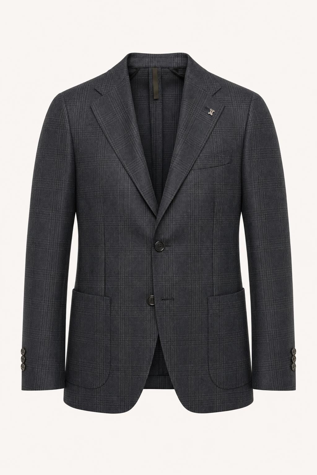 Giacca monopetto Hilton da uomo - blu navy