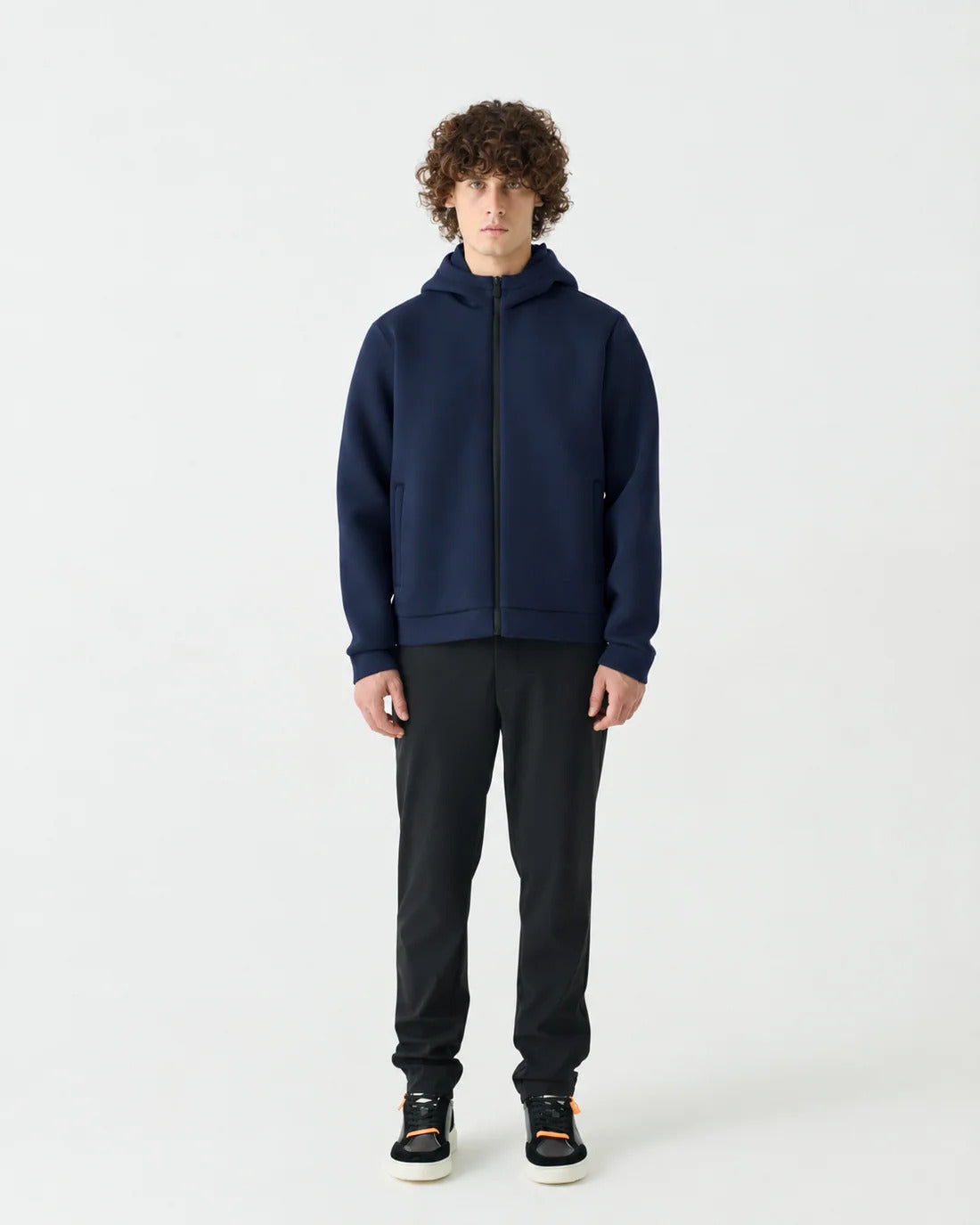 Felpa uomo SUNS Marzio neo - Blu Scuro