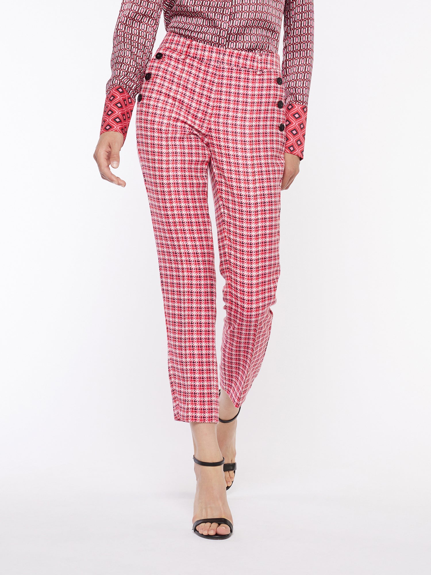 Simona Corsellini Women's Trousers - Pink
