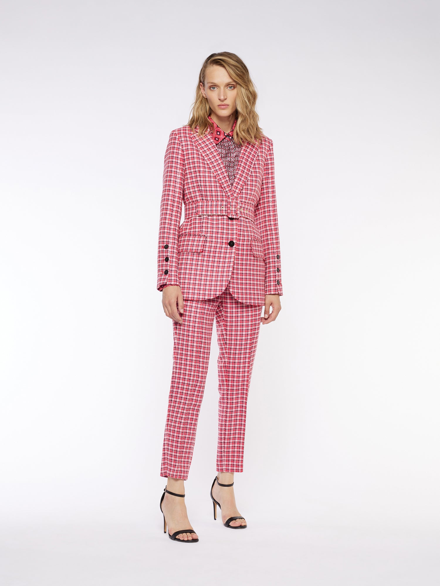 Simona Corsellini Women's Trousers - Pink
