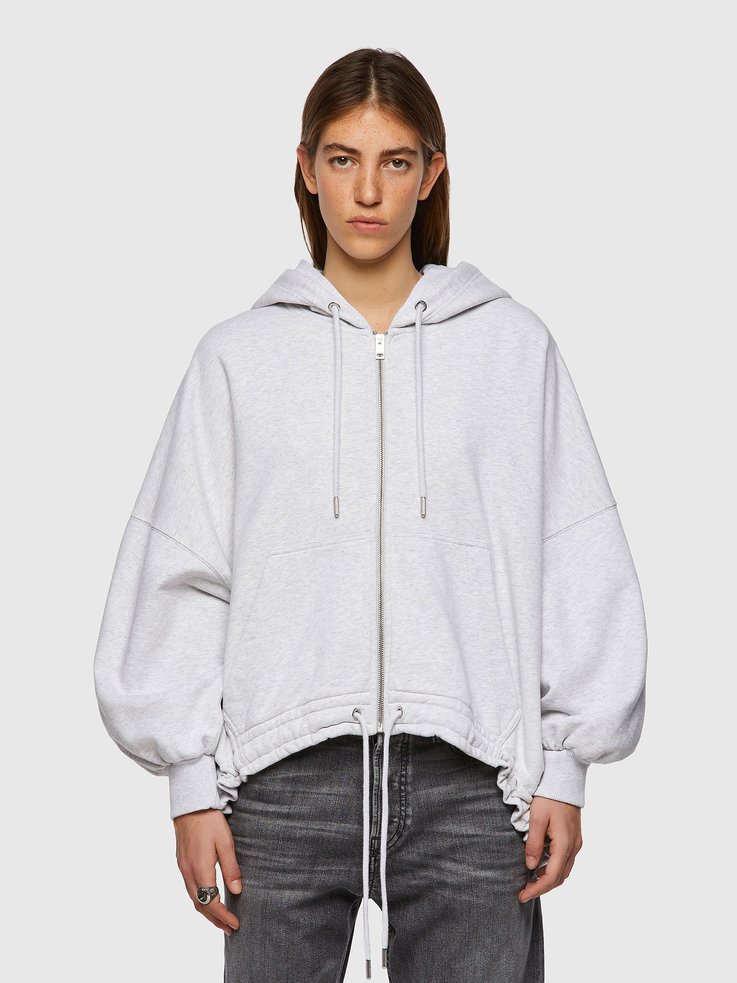 Diesel Felpa Donna - Grigio
