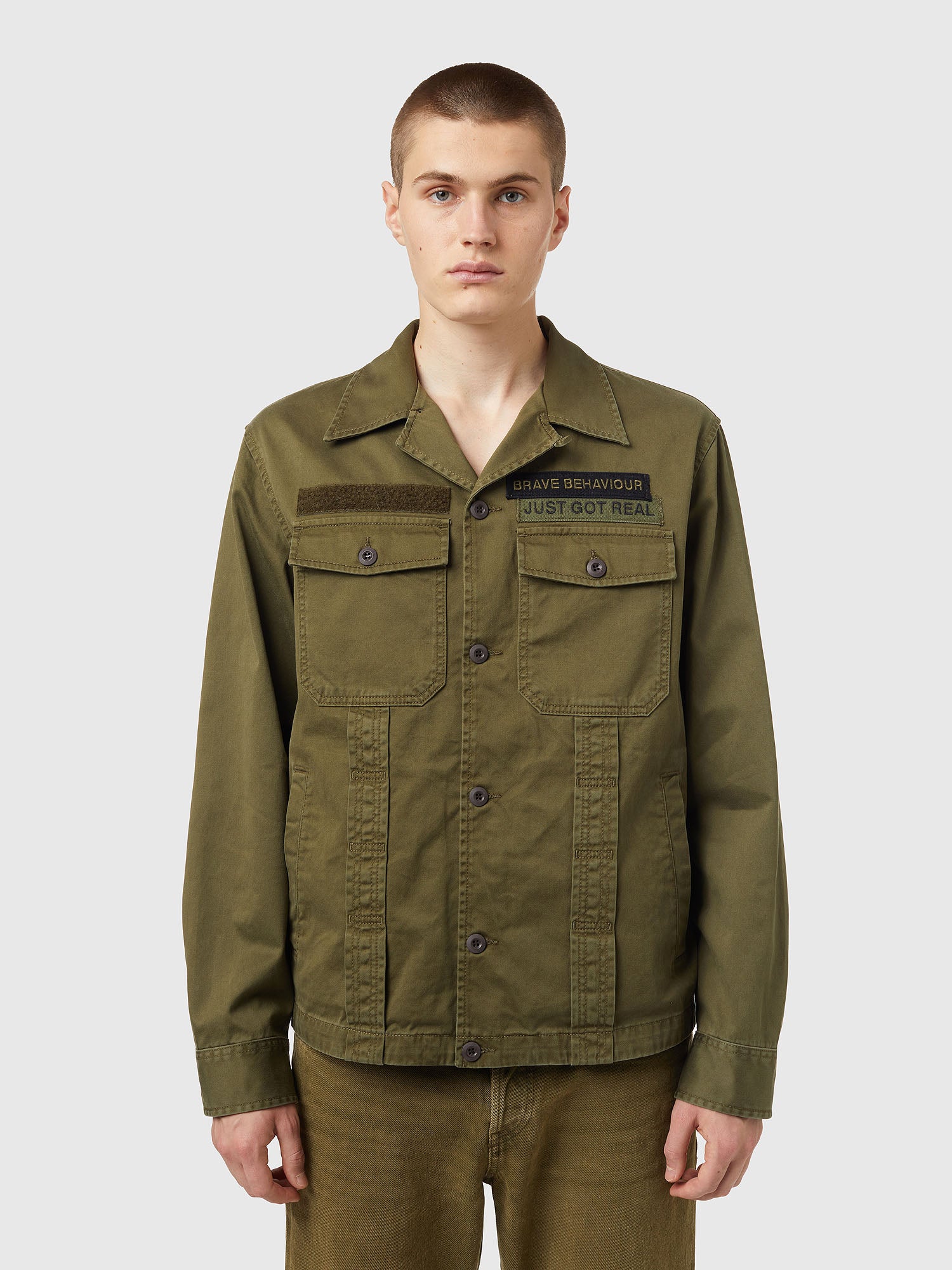Diesel Men's Jacket - Military