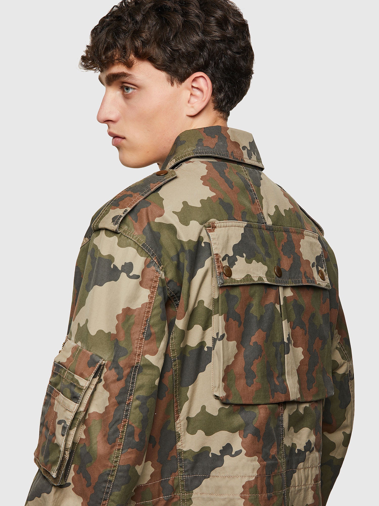 Diesel Men's Jacket - Military