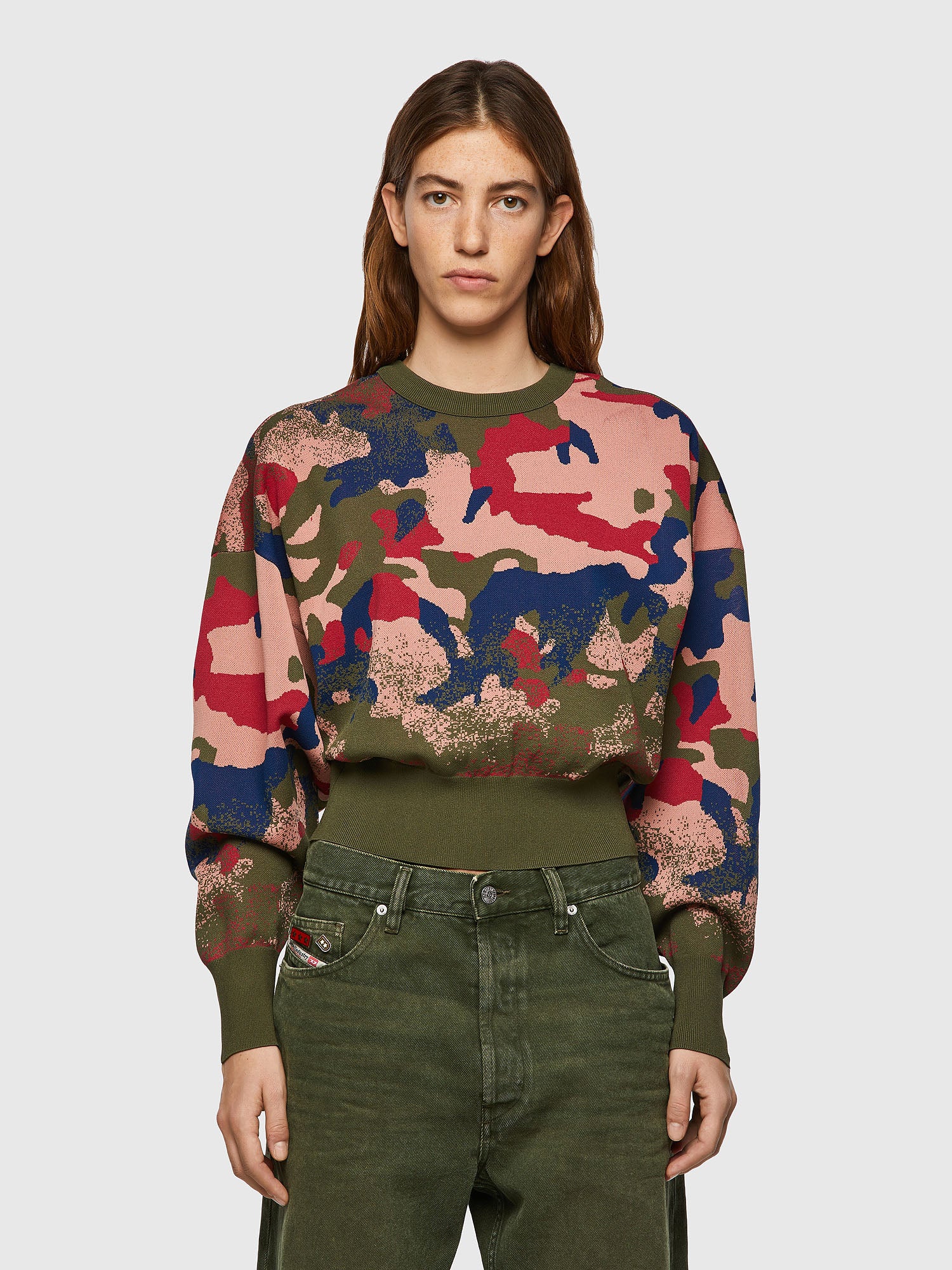 Diesel Maglia Donna - Camouflage