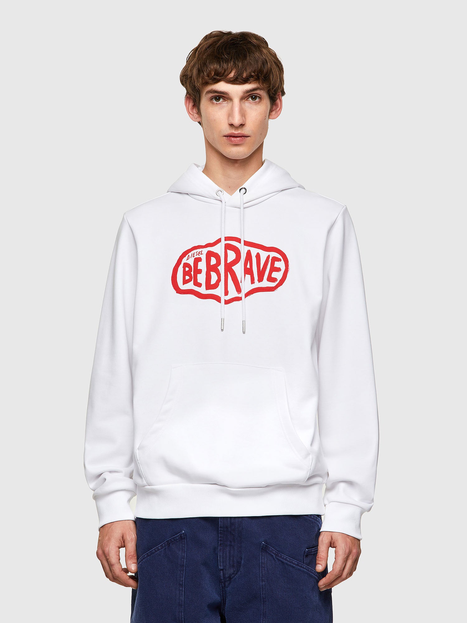 Diesel Men's Sweatshirt - White