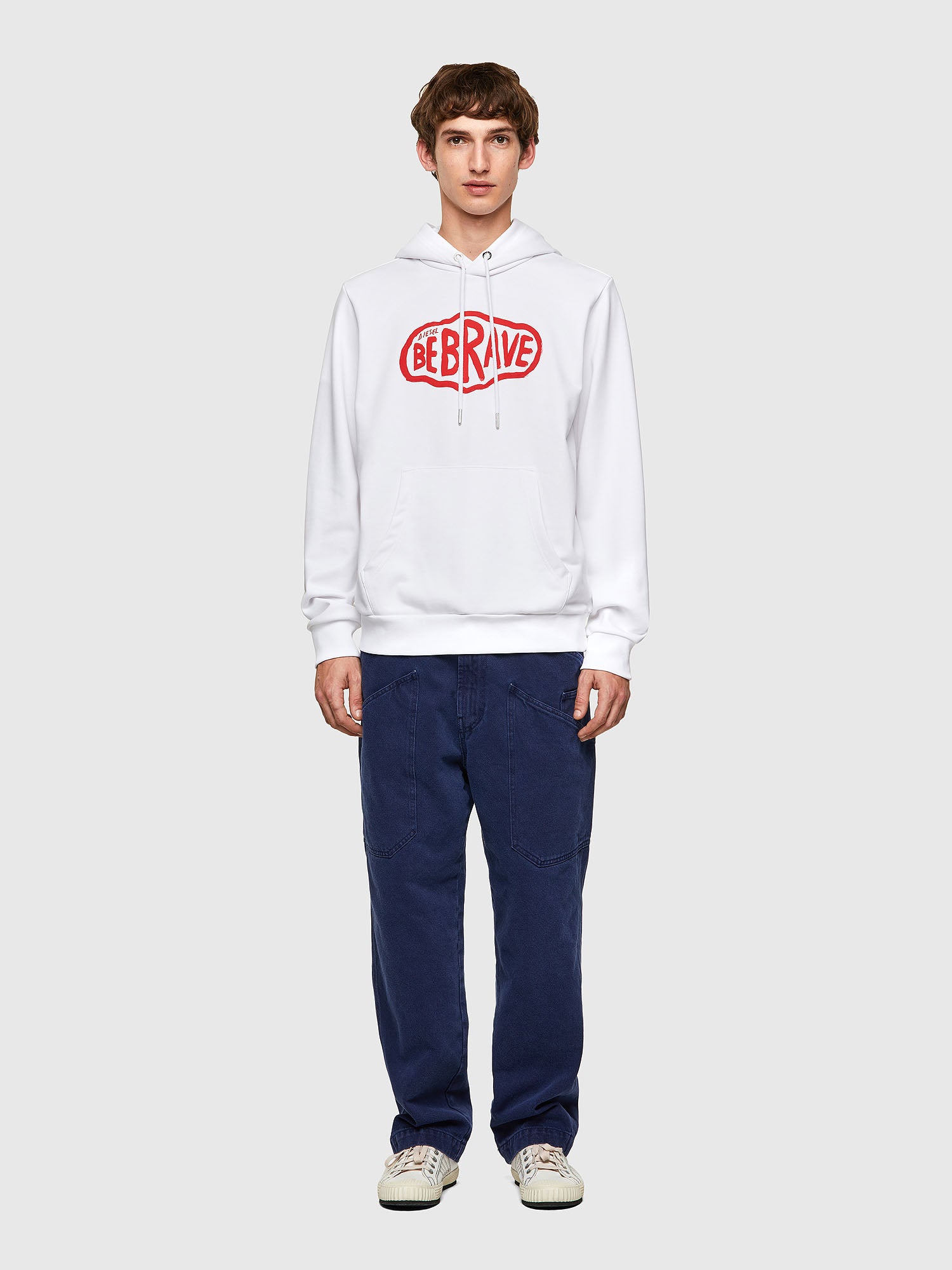 Diesel Men's Sweatshirt - White