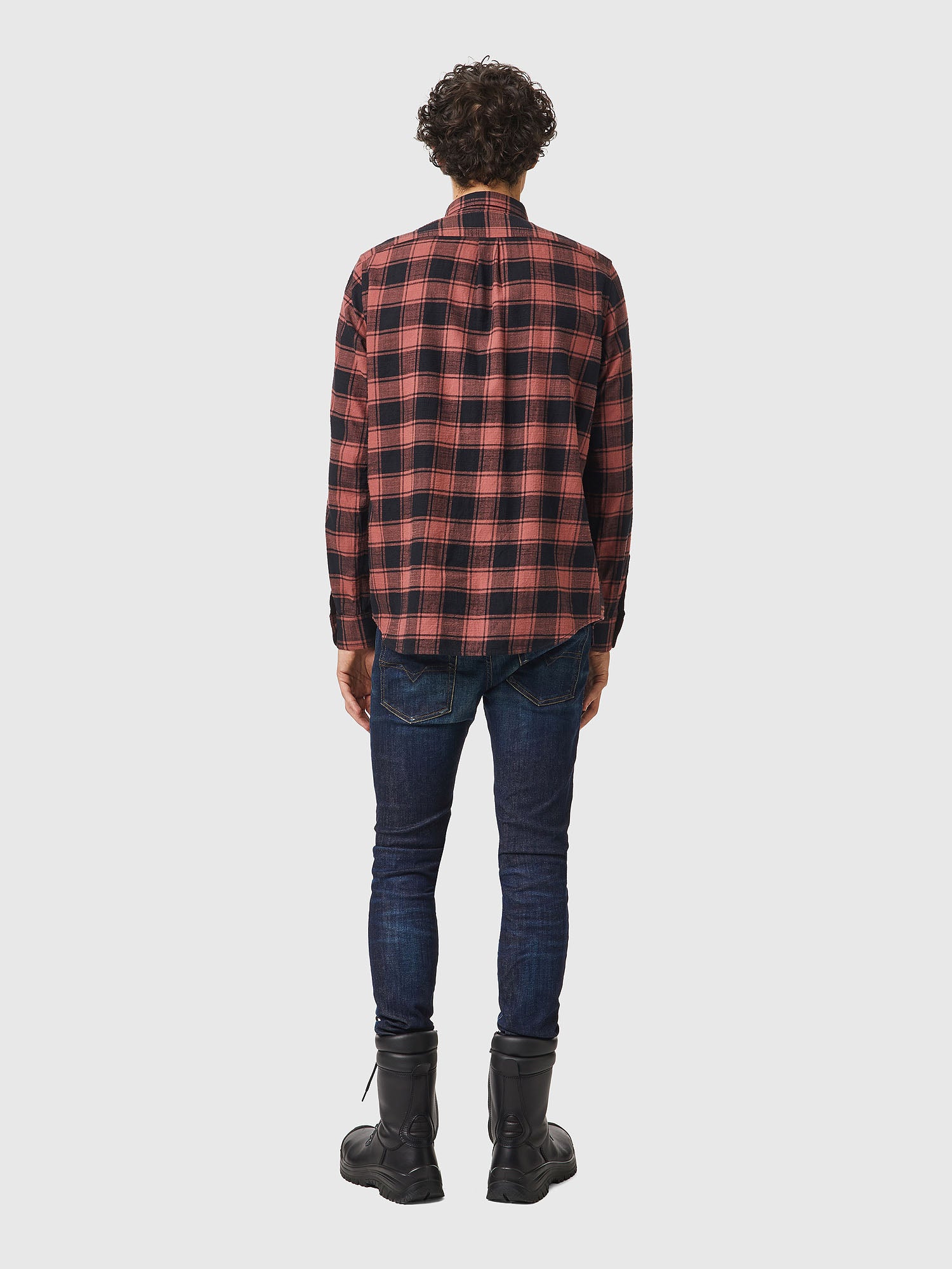 Diesel Men's Shirt - Black/moka