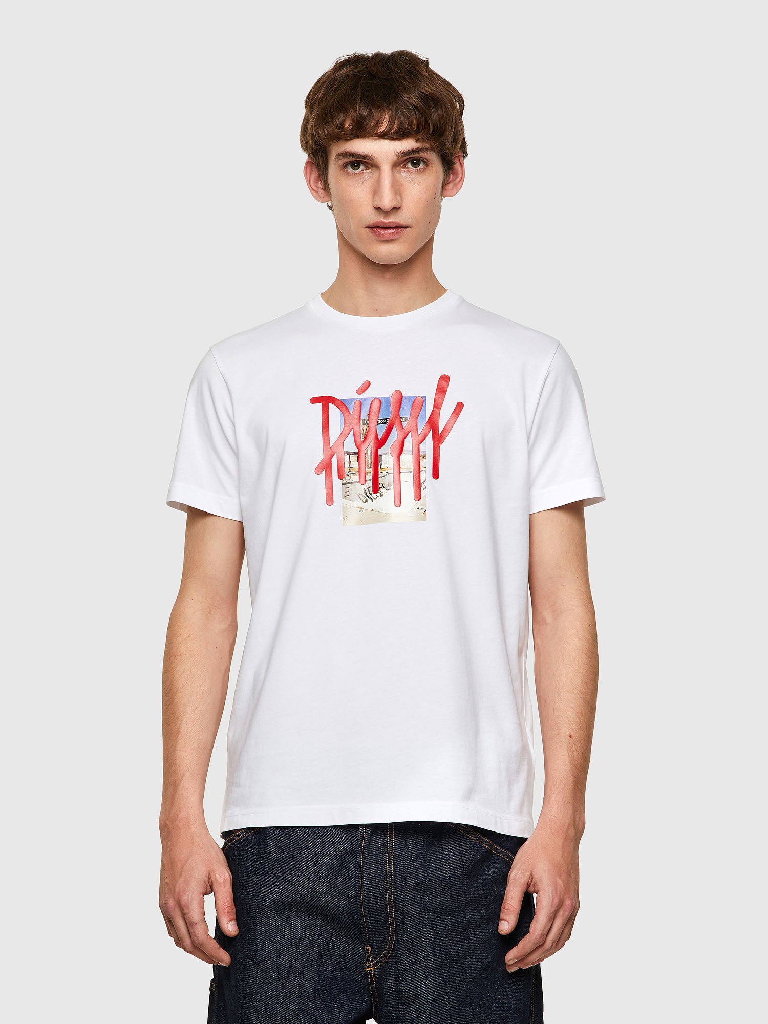 Diesel Men's T-Shirt - White