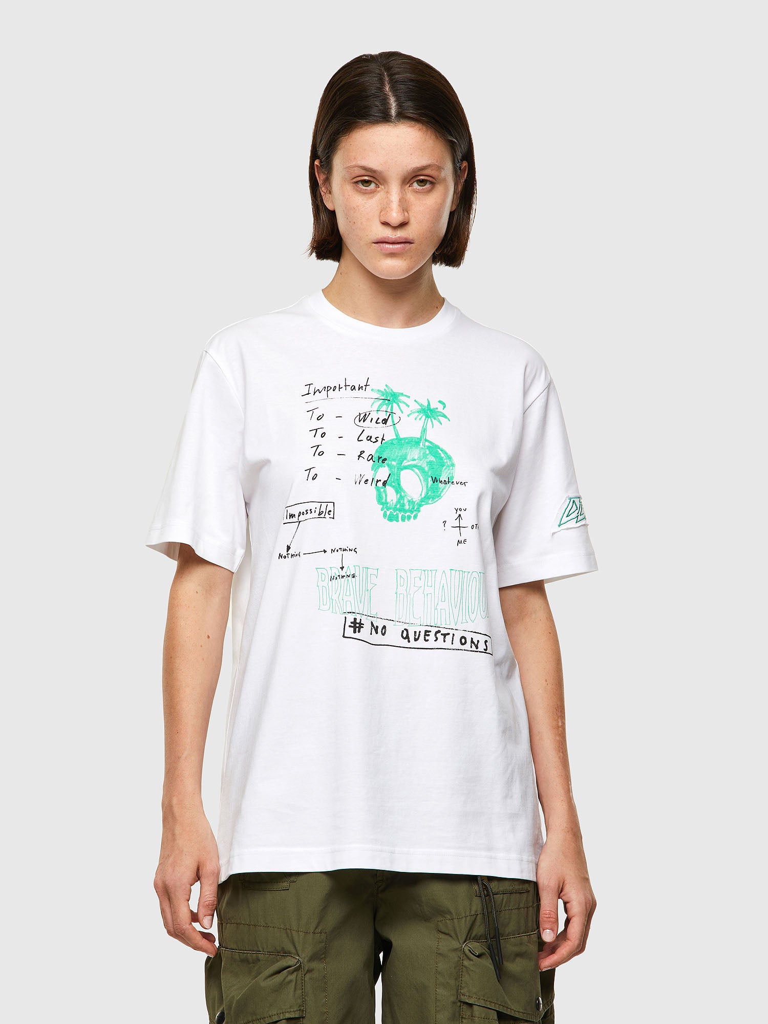 Diesel Men's T-Shirt - White