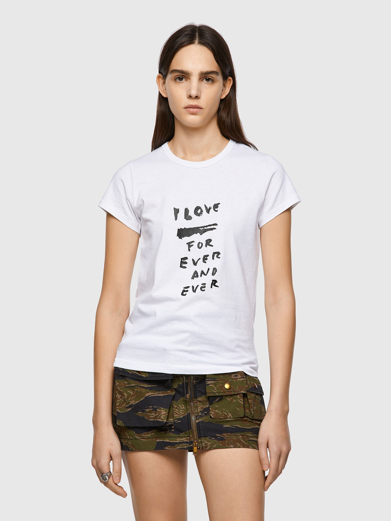 Diesel Women's T-Shirt - White