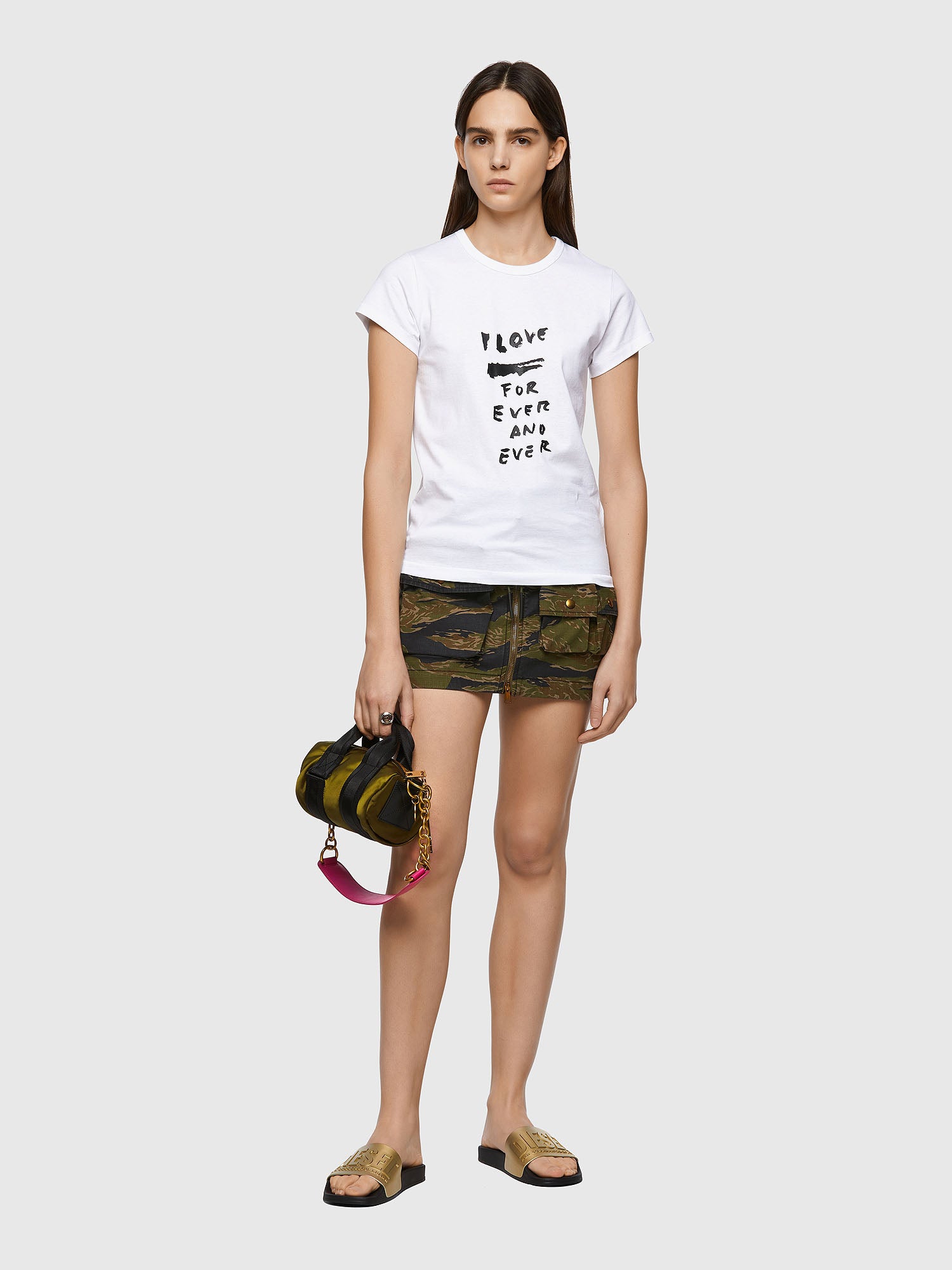 Diesel Women's T-Shirt - White