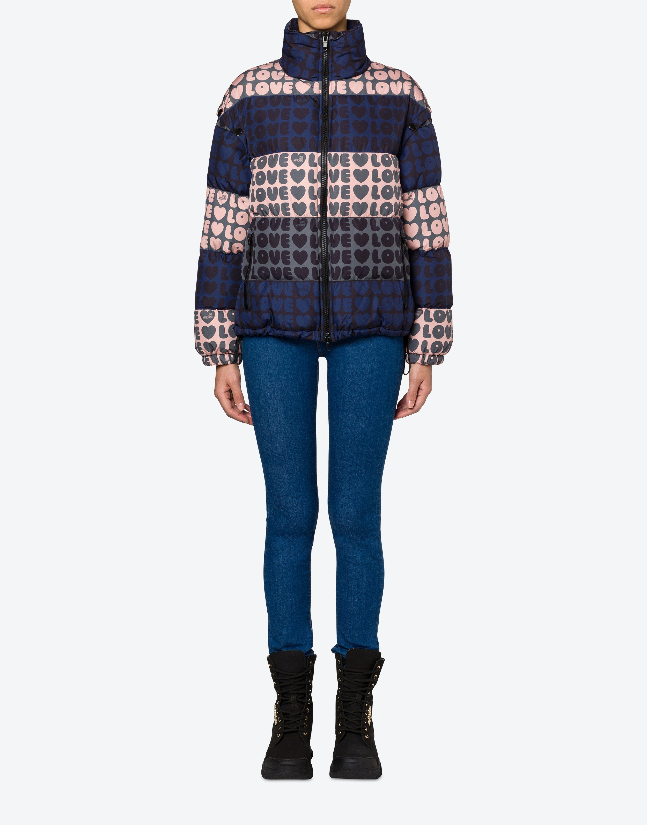 Love Moschino Piumino Donna - Blu