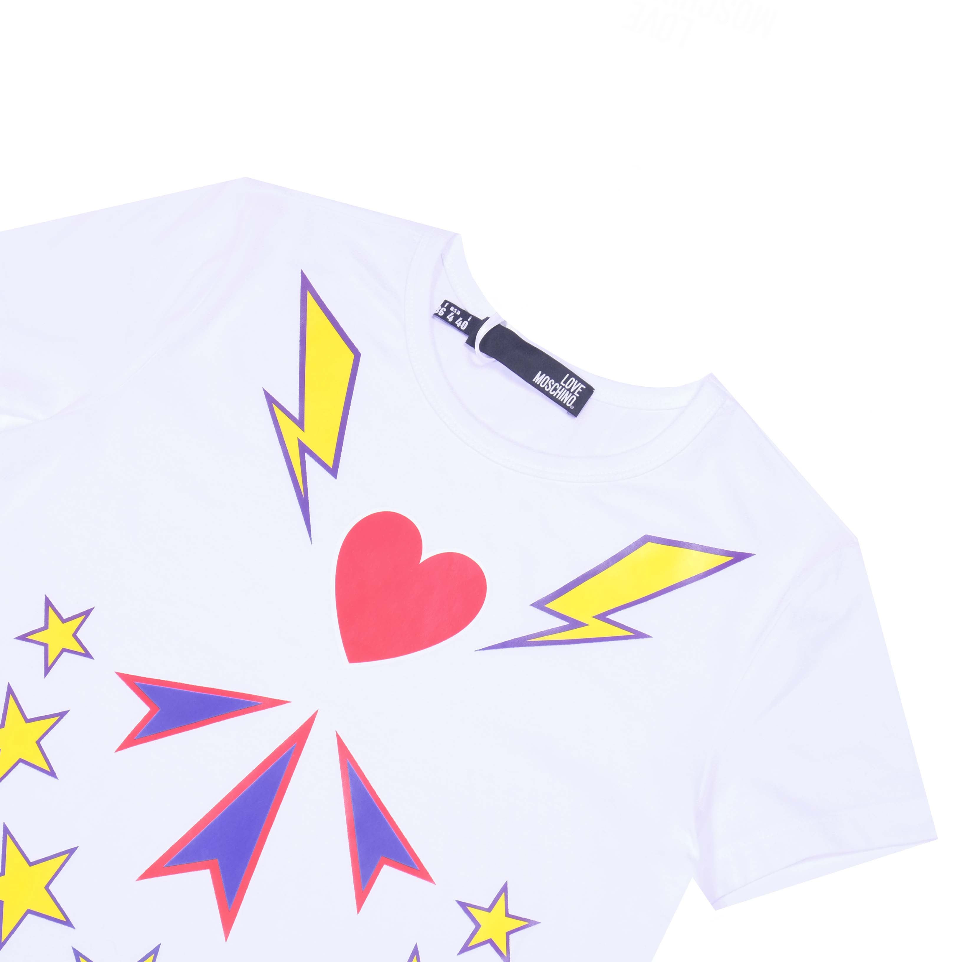 Love Moschino T-shirt Donna - Bianco