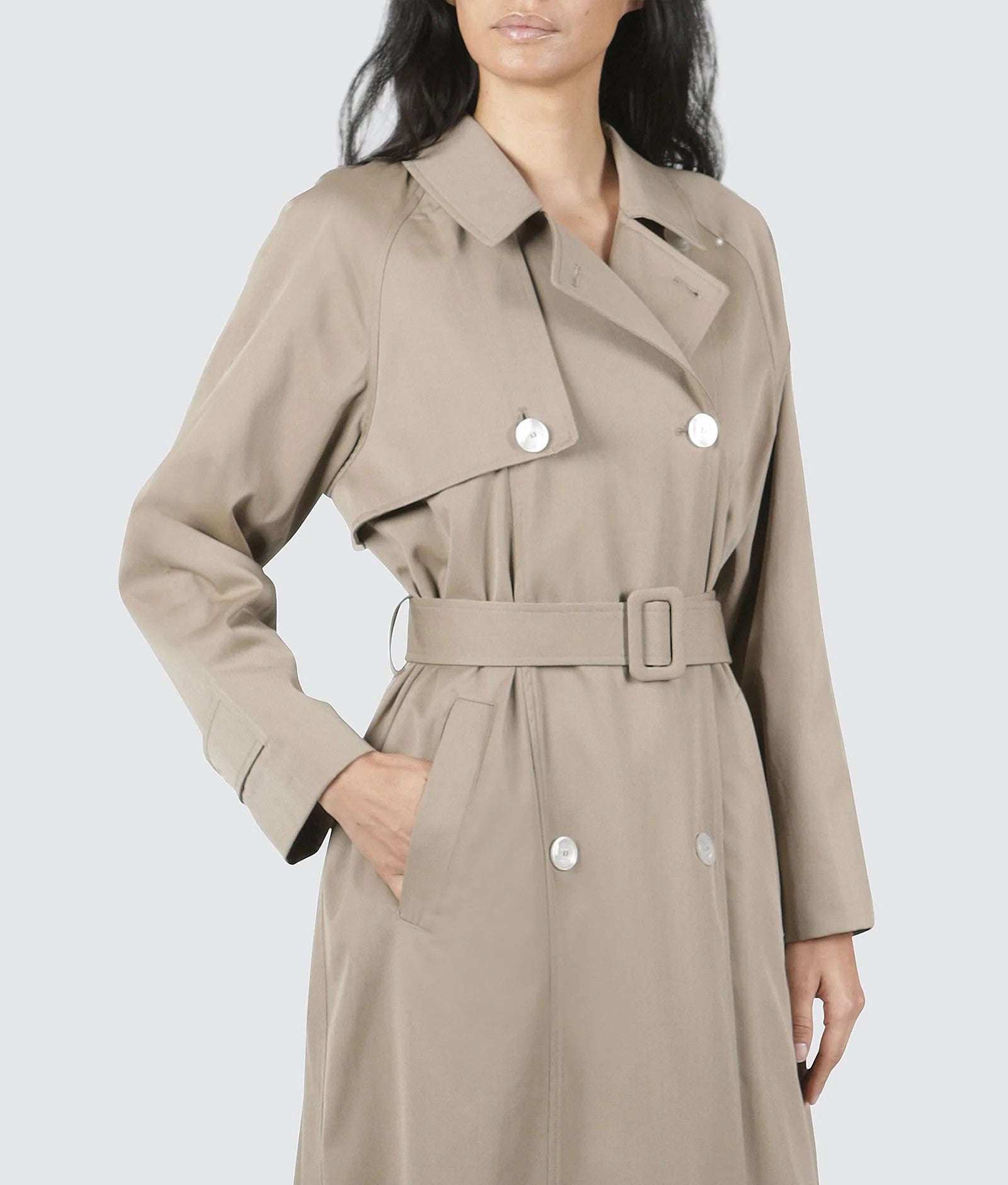 Cruna Trench Donna - Sabbia