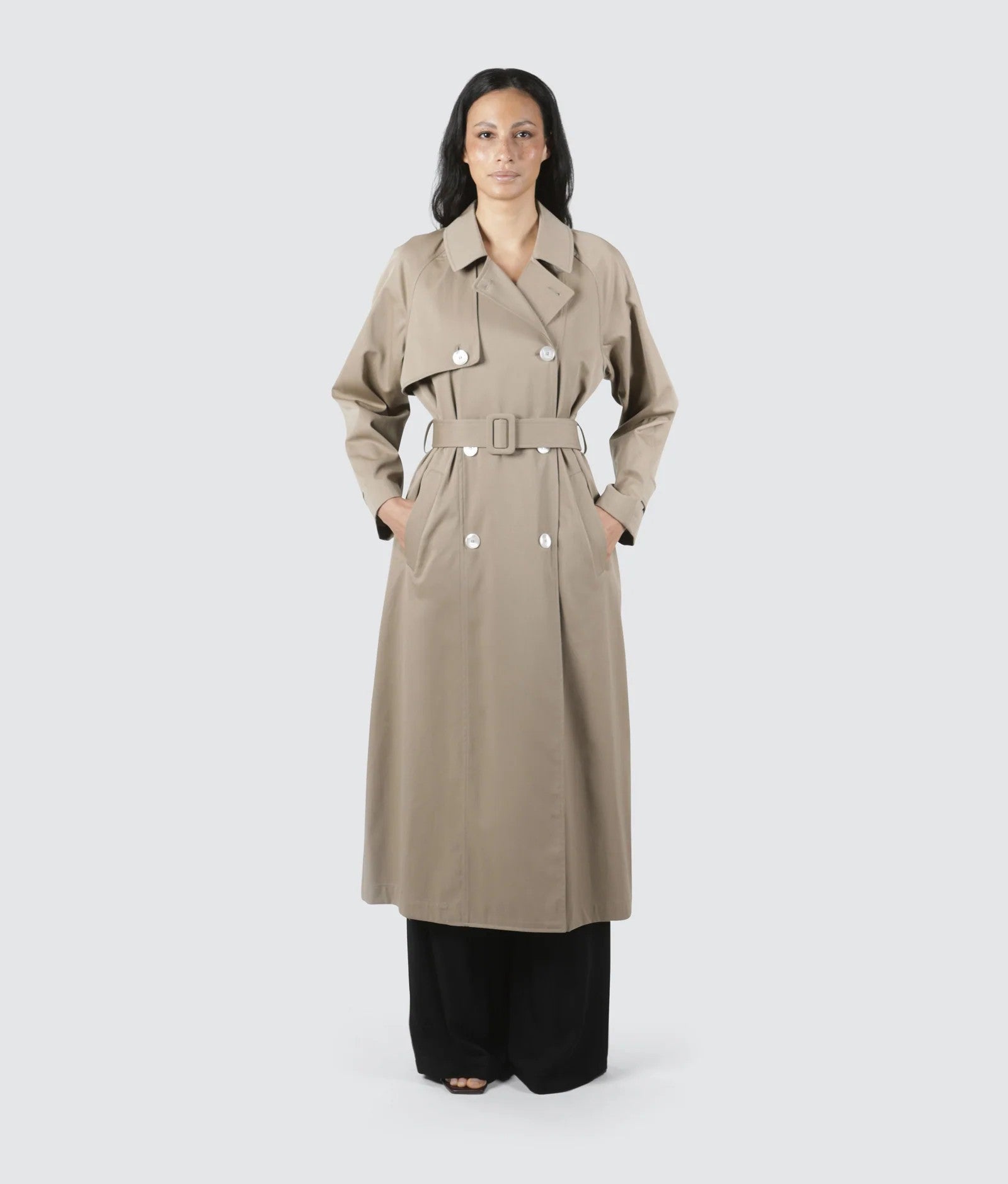 Cruna Trench Donna - Sabbia