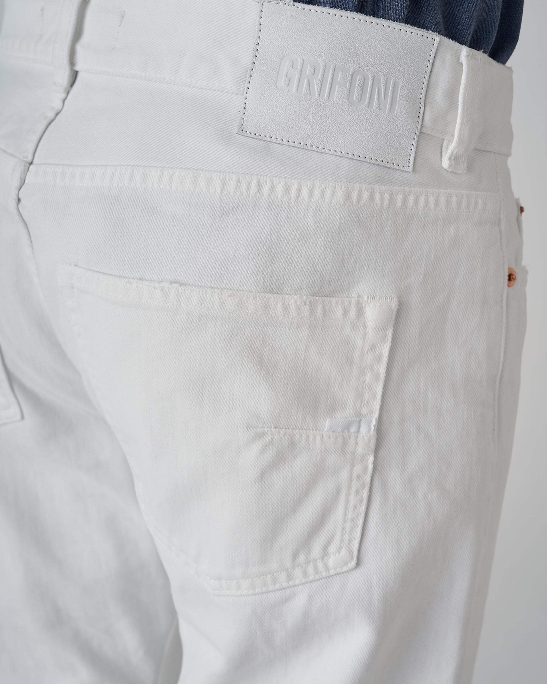 GRIFONI Pantaloni Uomo - Bianco