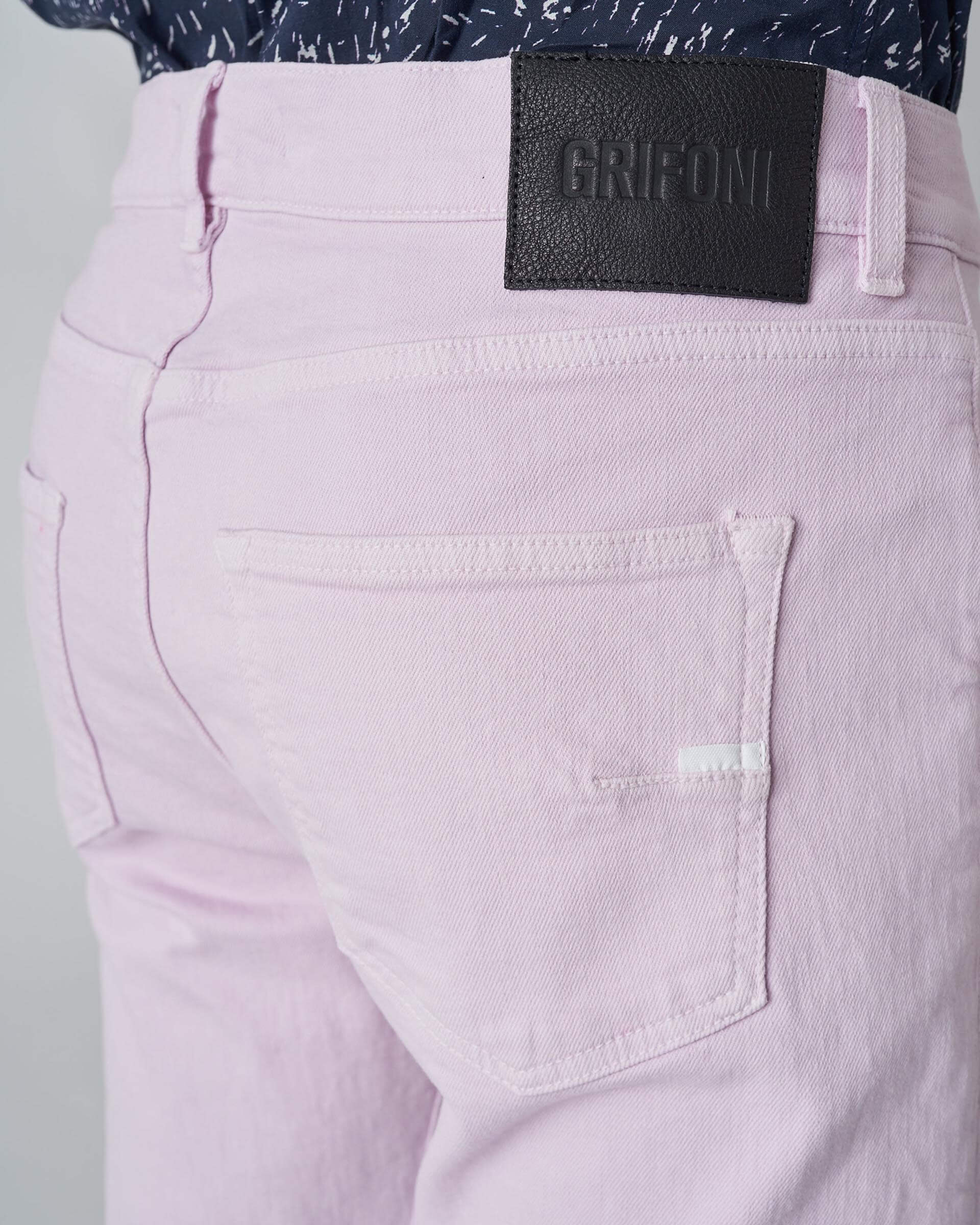 Grifoni Pantalone Uomo - Rosa