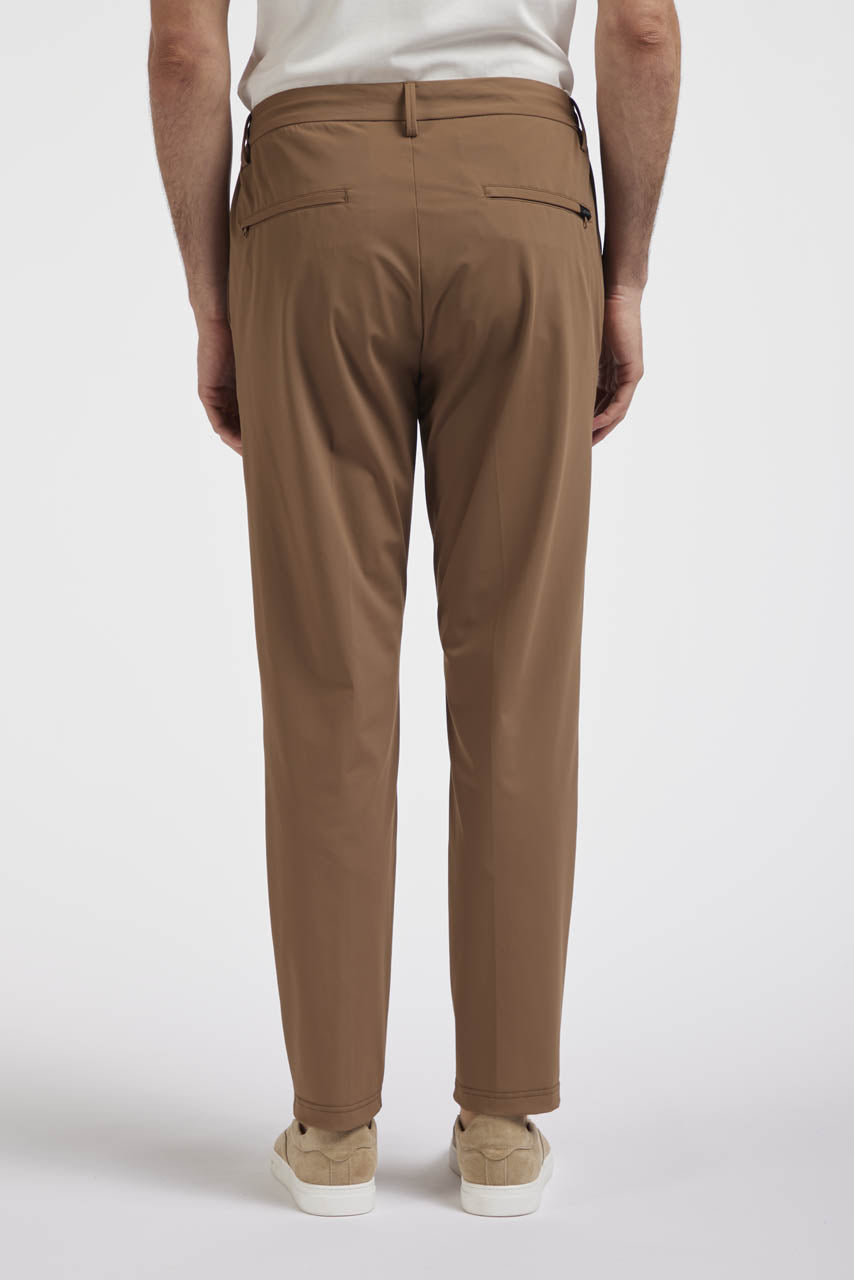 Pantalone AT.P.CO modello Berlino con coulisse - Tortora