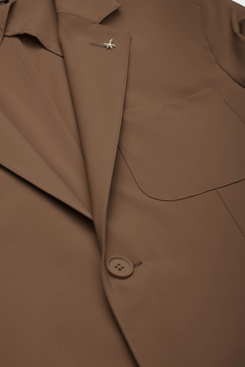Blazer AT.P.CO Gege a Due Bottoni - Tortora