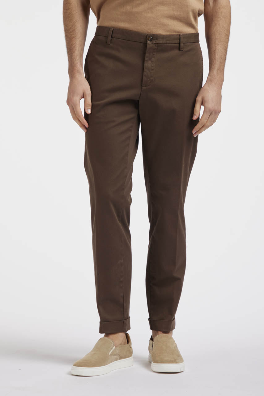 Pantalone AT.P.CO Sasa Slim Fit - Terra