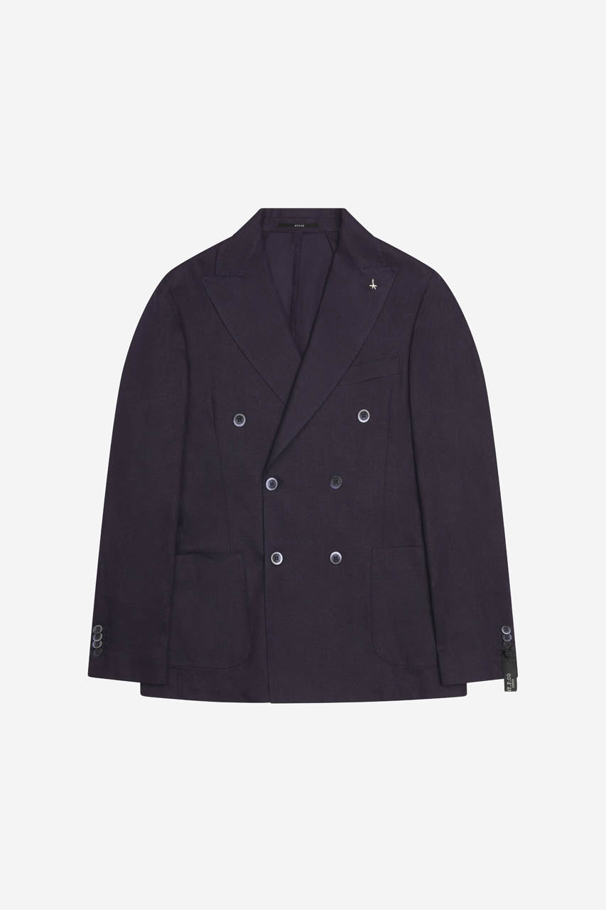Giacca AT.P.CO Svevo a Doppiopetto - Blu Navy