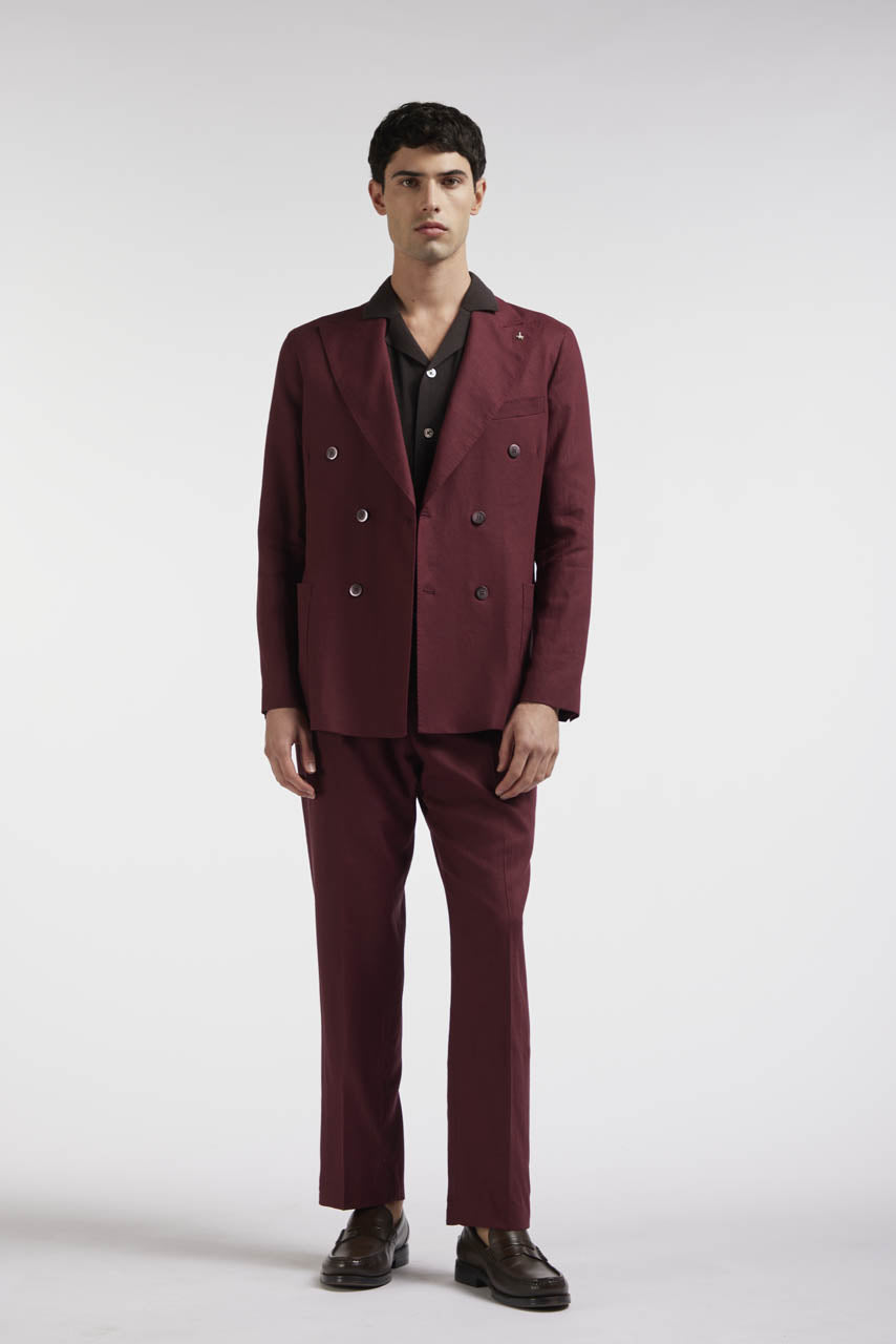 Giacca AT.P.CO Svevo a Doppiopetto - Blu Navy