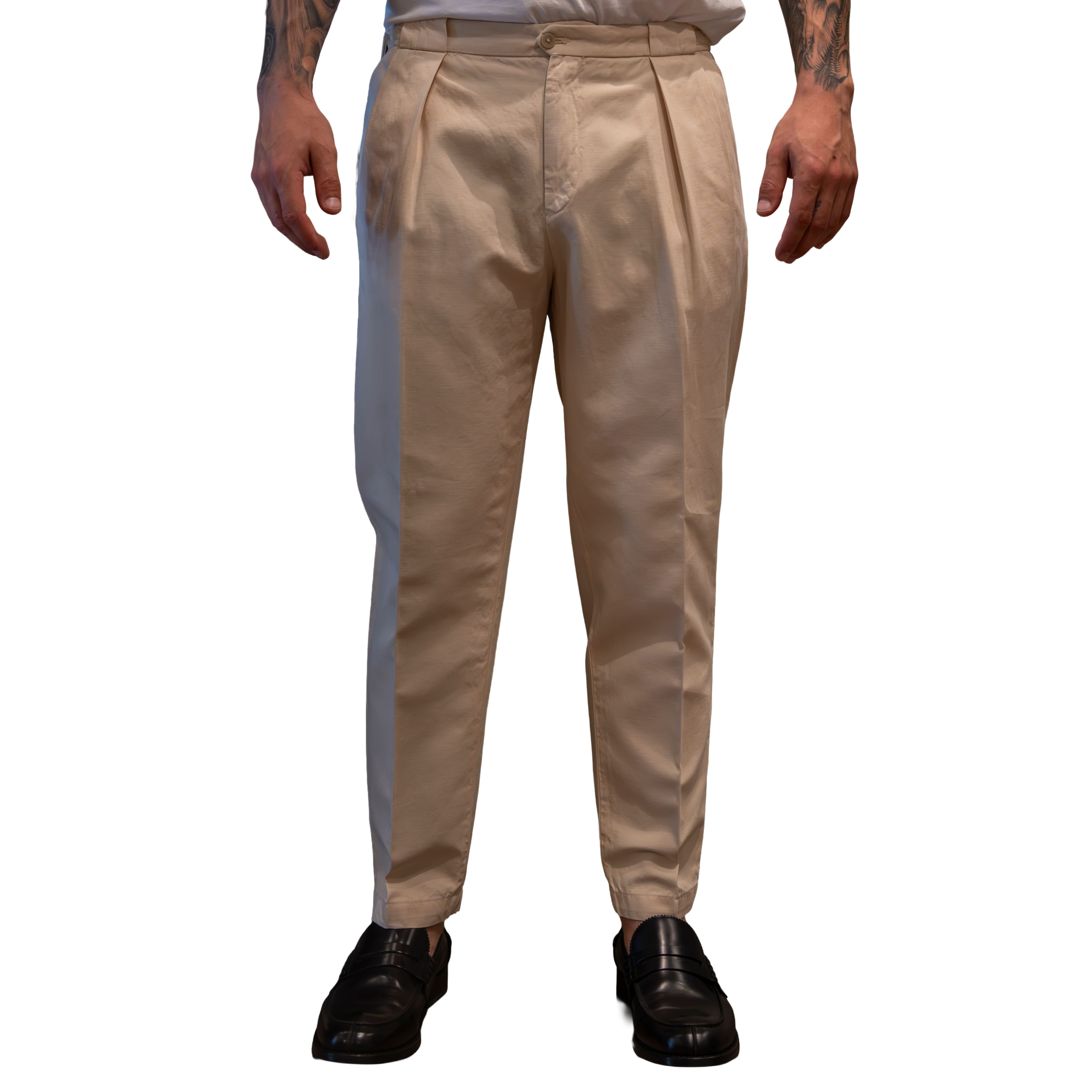 Pantalone Briglia Portobello - Burro
