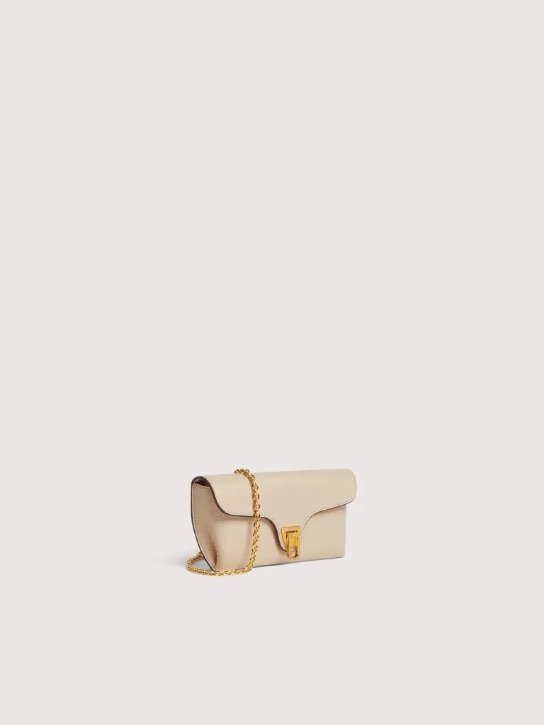 Borsa Coccinelle Double Beat Medium - Sandshell