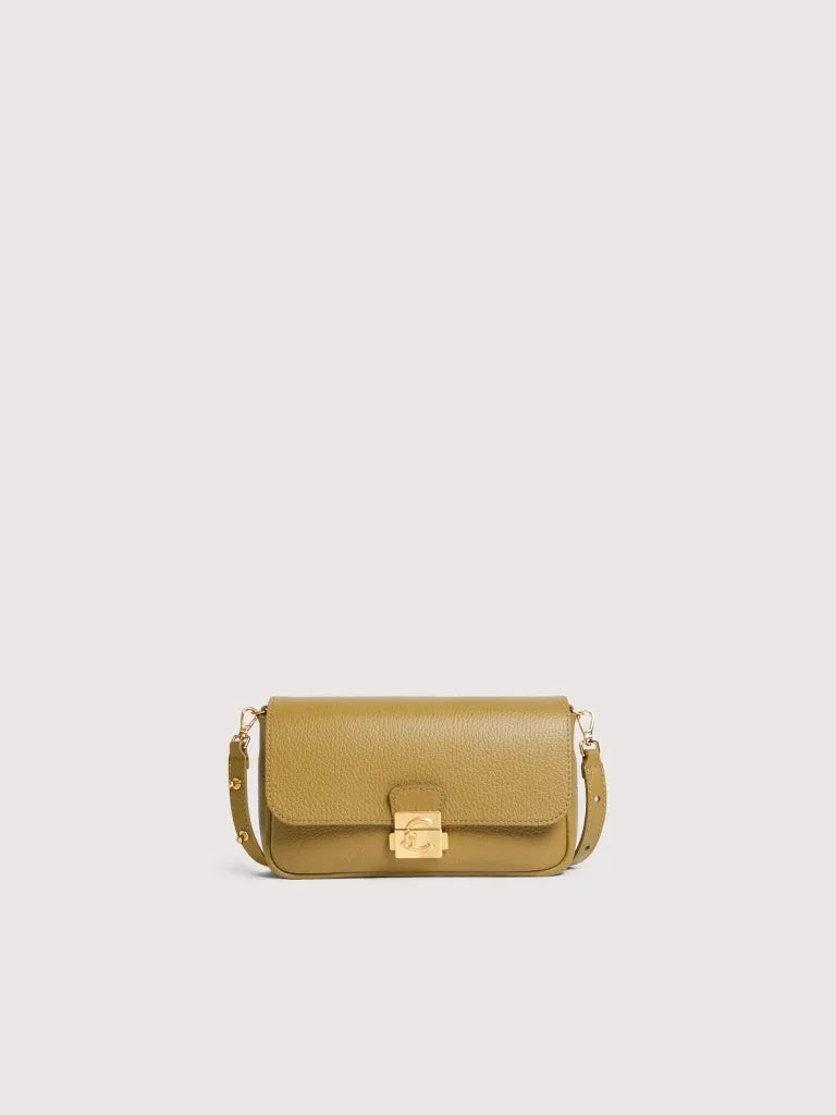 Minibag a Spalla Coccinelle C-Me Lock mini - Seagrass