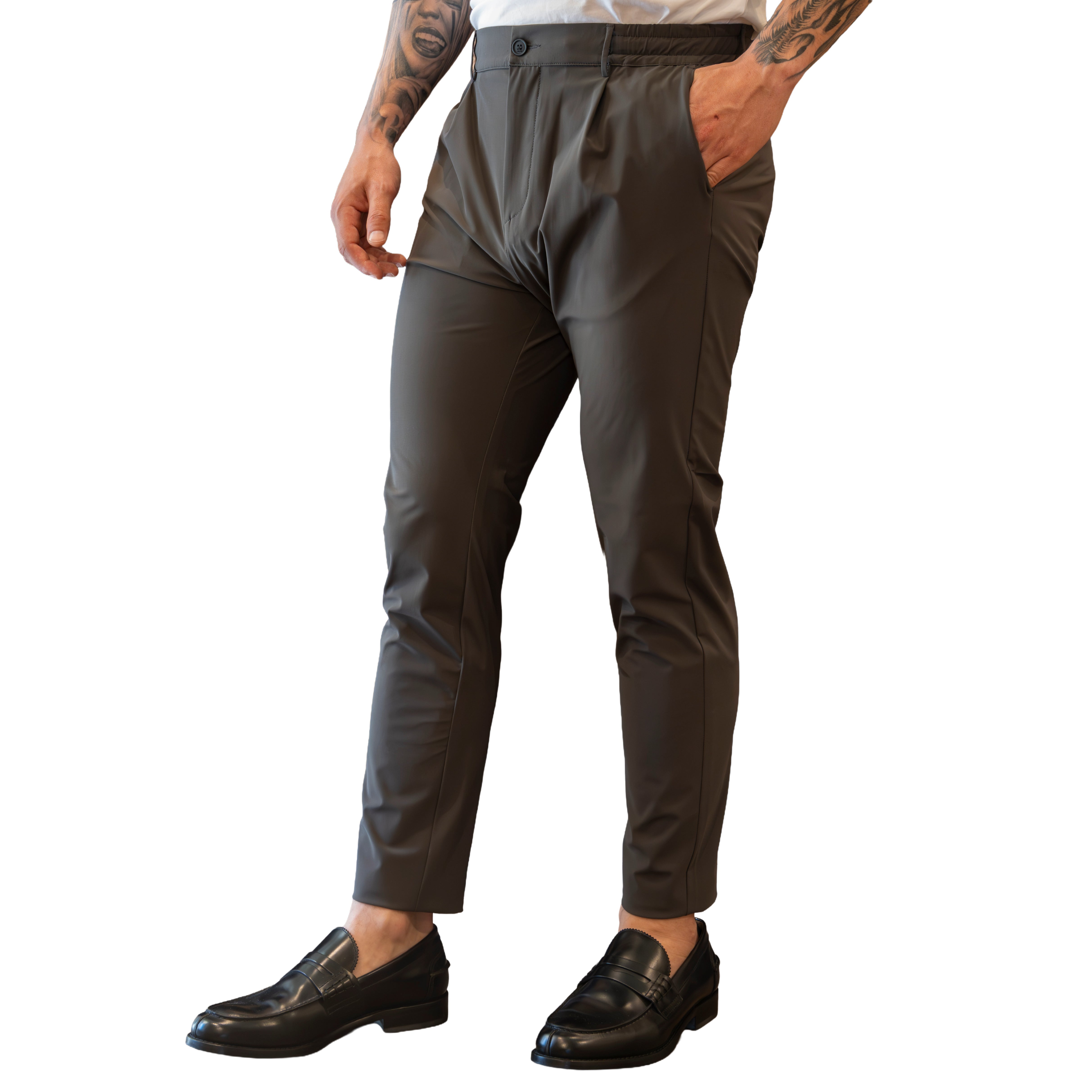 Pantaloni Cruna Mitte - Antracite