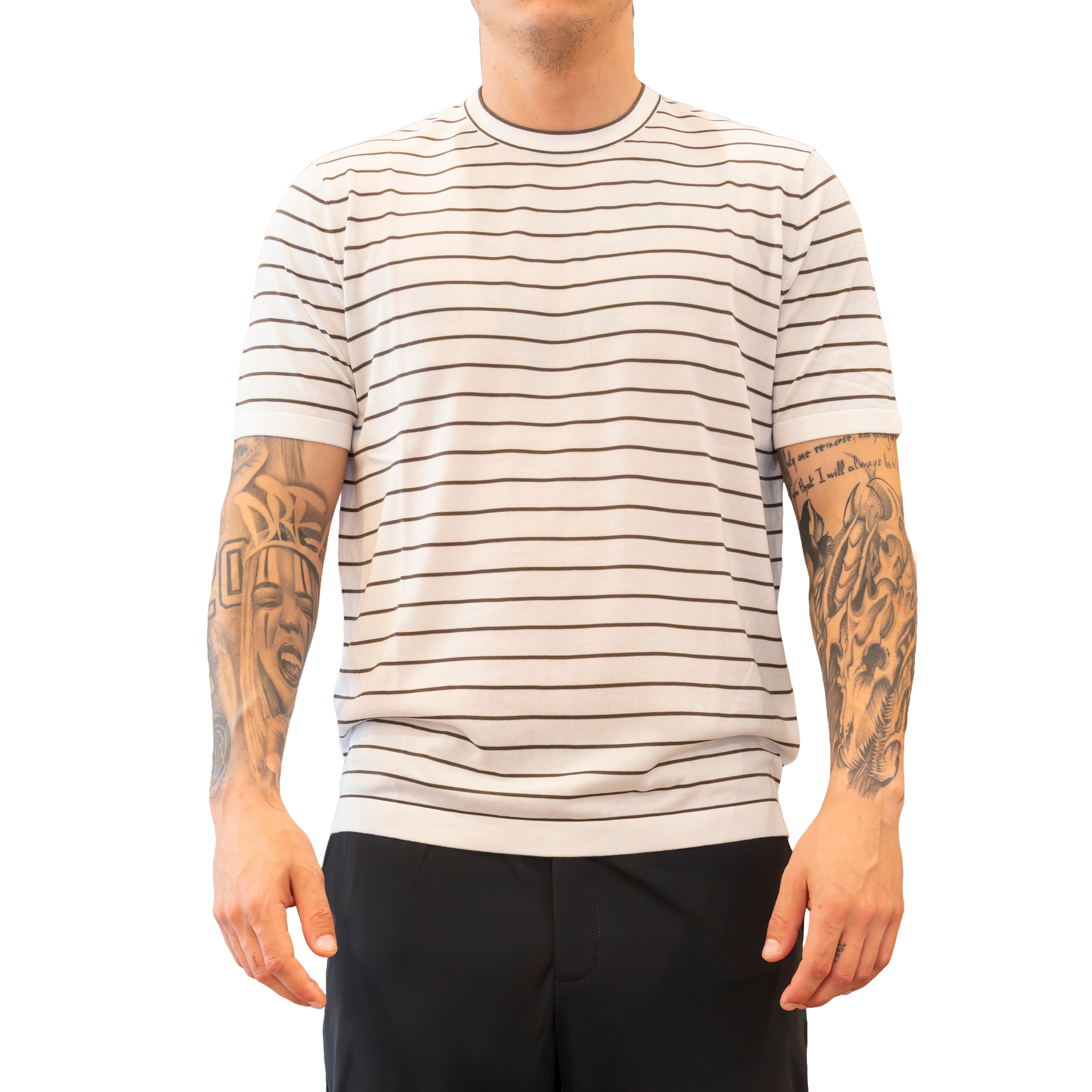 T-shirt Diktat in Magia Fresh Cotton - Naturale