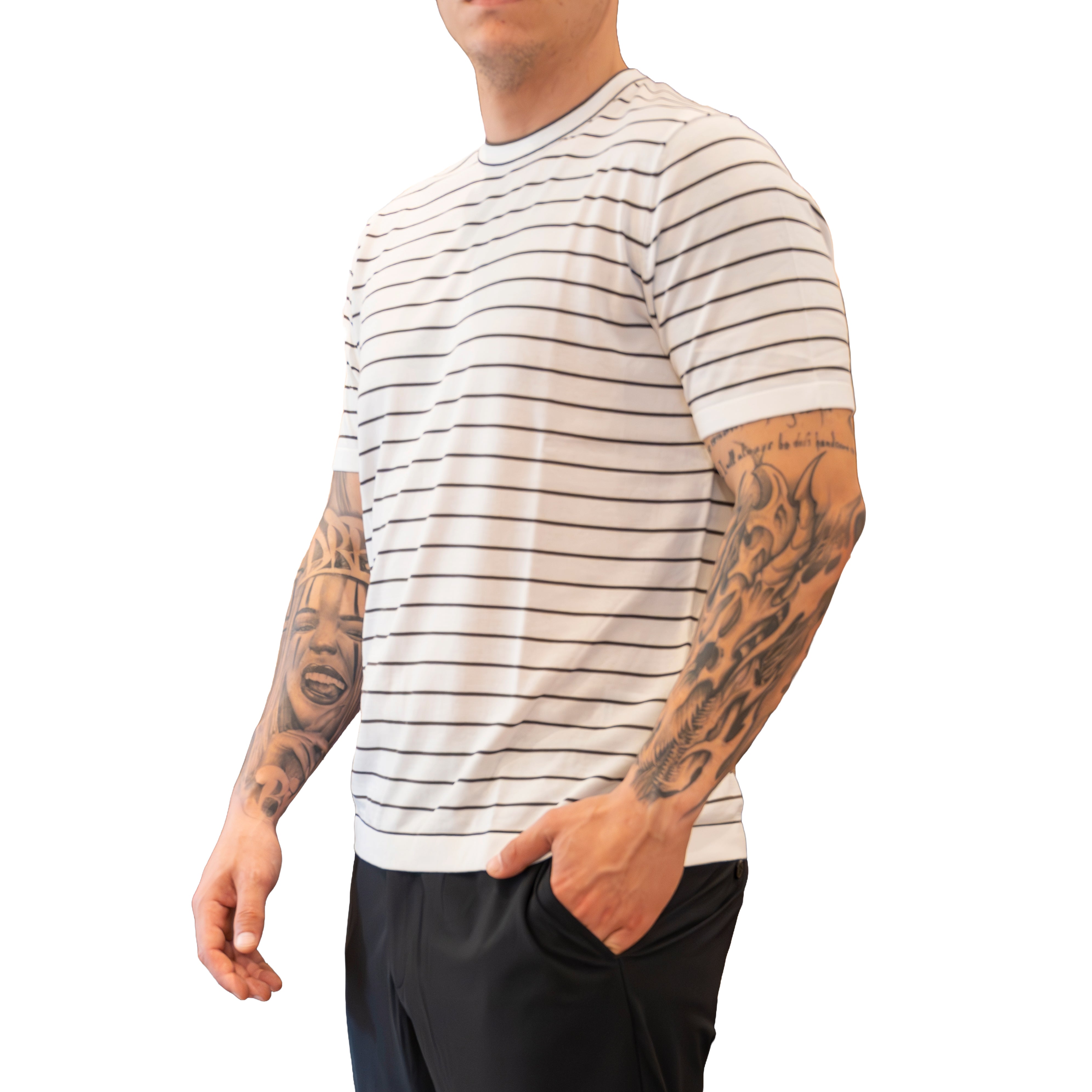 T-shirt Diktat in Magia Fresh Cotton - Naturale