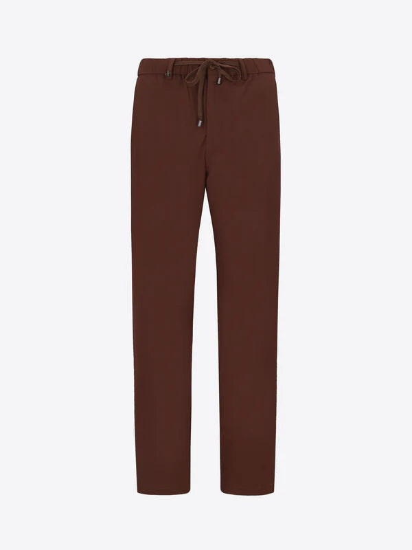Pantalone Distretto12 Relax High-Perform12 Active - Marrone