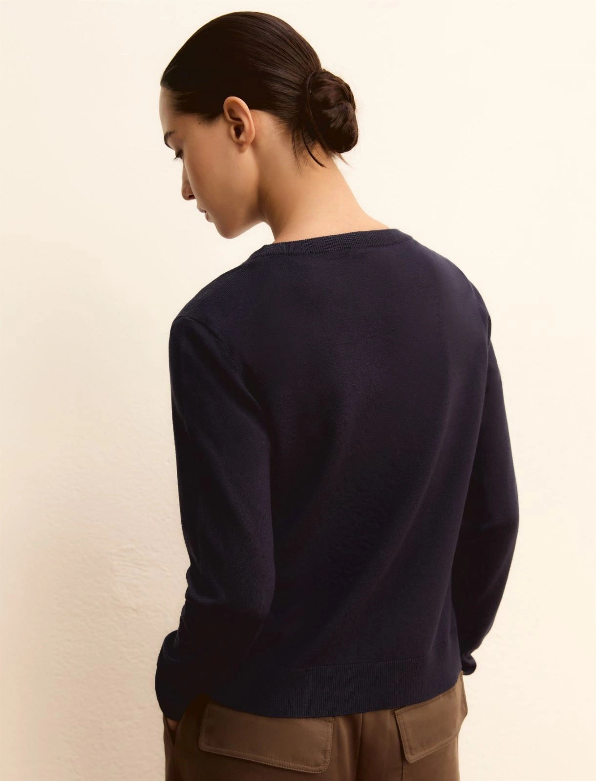 Maglia Emme in Viscosa Stretch - Blu