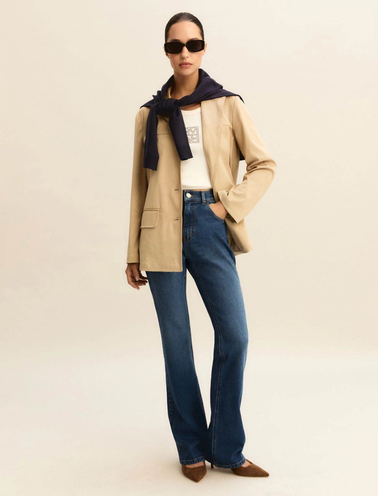 Giacca Emme Dritta - Beige