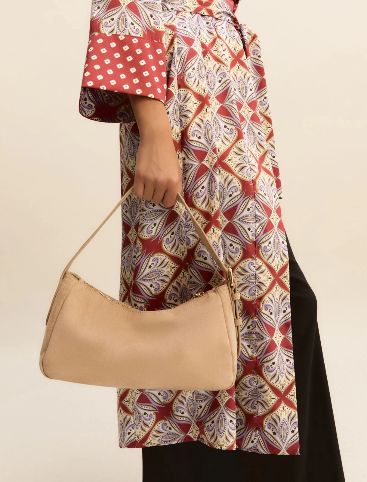 Borsa a spalla Emme - Beige
