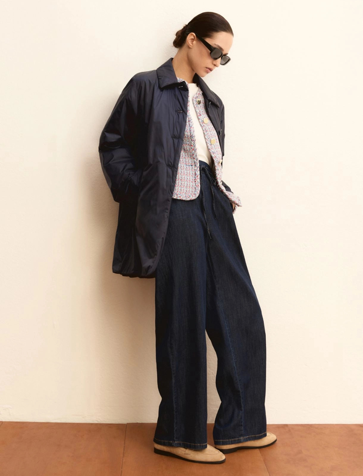 Pantalone Emme in Denim Stretch - Blue Jeans