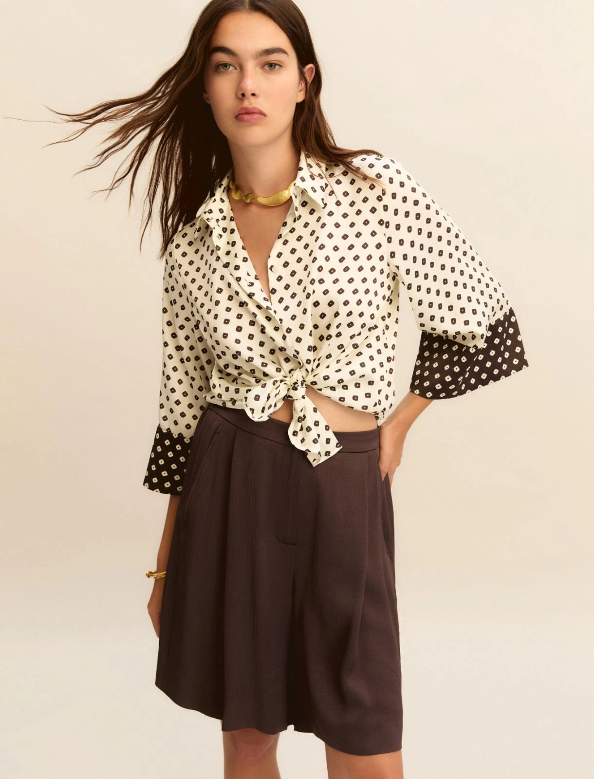 Bermuda Fluido Emme - Testa di Moro