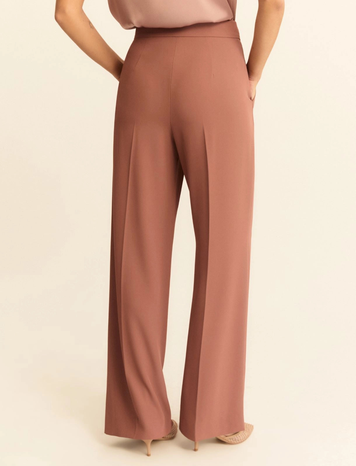 Coordinato Blusa e Pantalone Emme - Malva