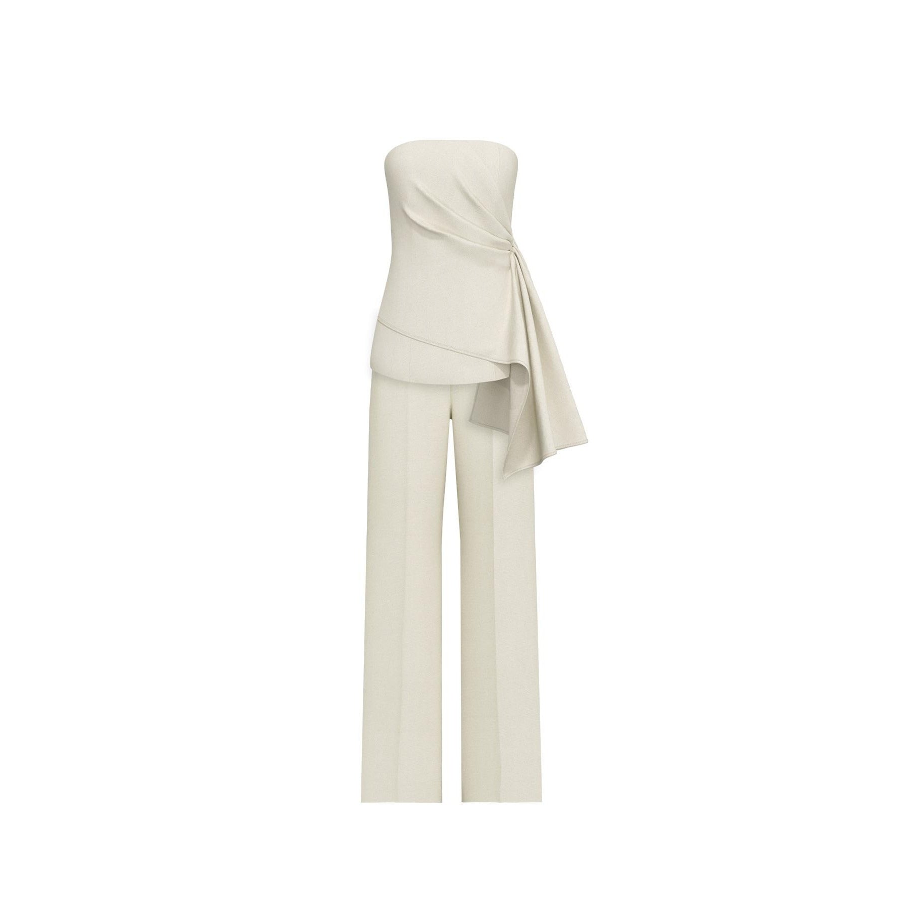 Coordinato Blusa e Pantalone Emme - Bianco