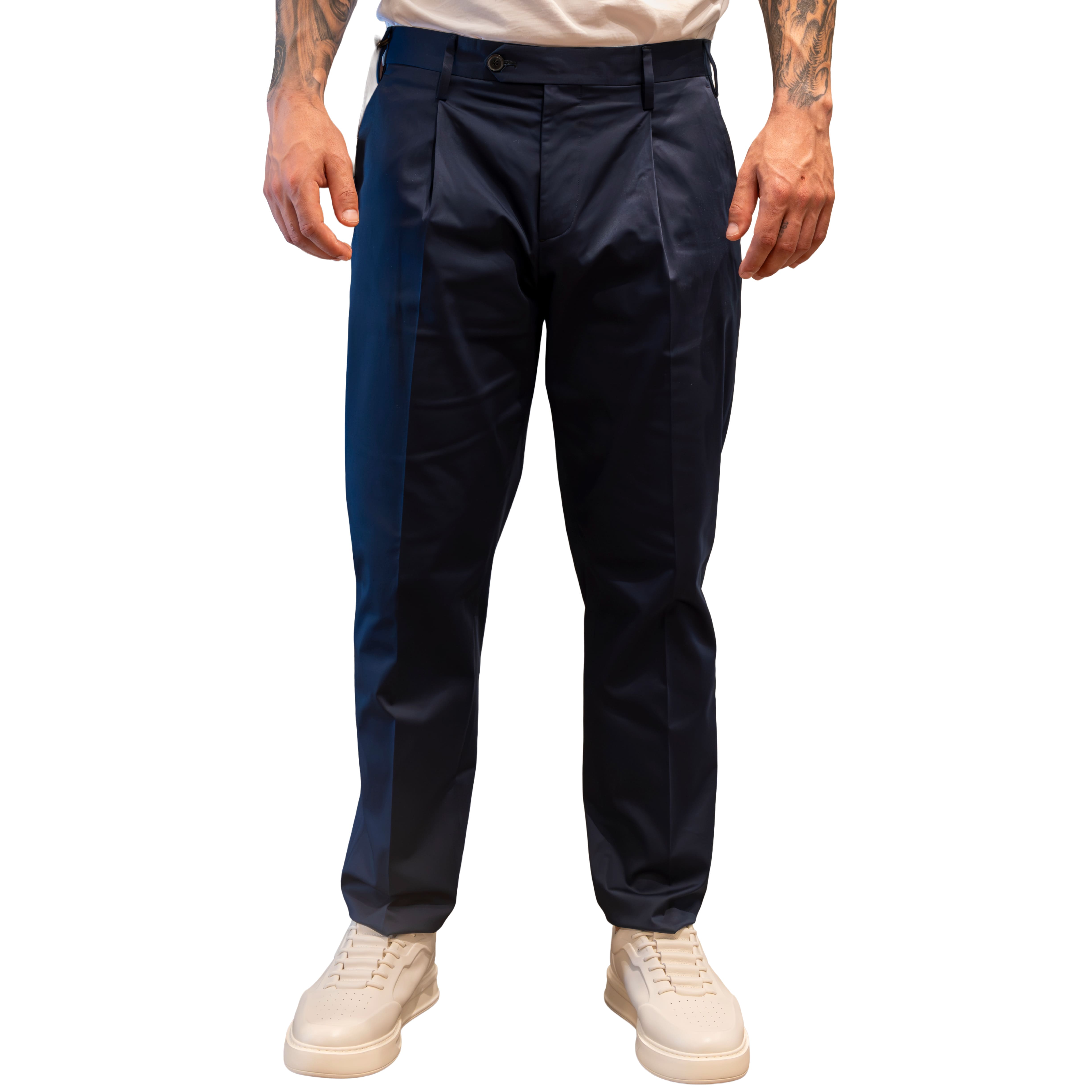 Pantalone Entre Amis Elba - Blu Navy