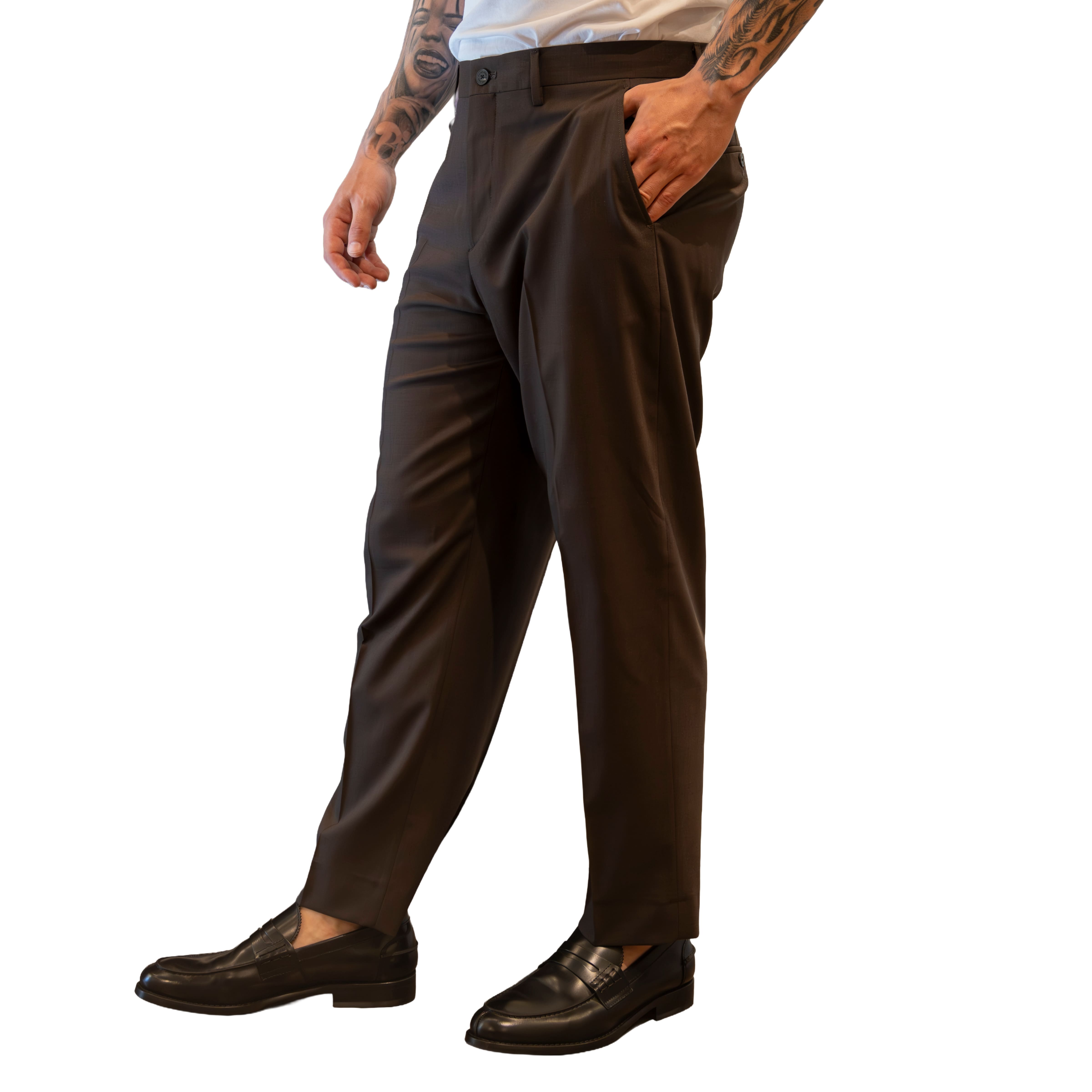 Pantalone Entre Amis Pablo - Marrone Scuro
