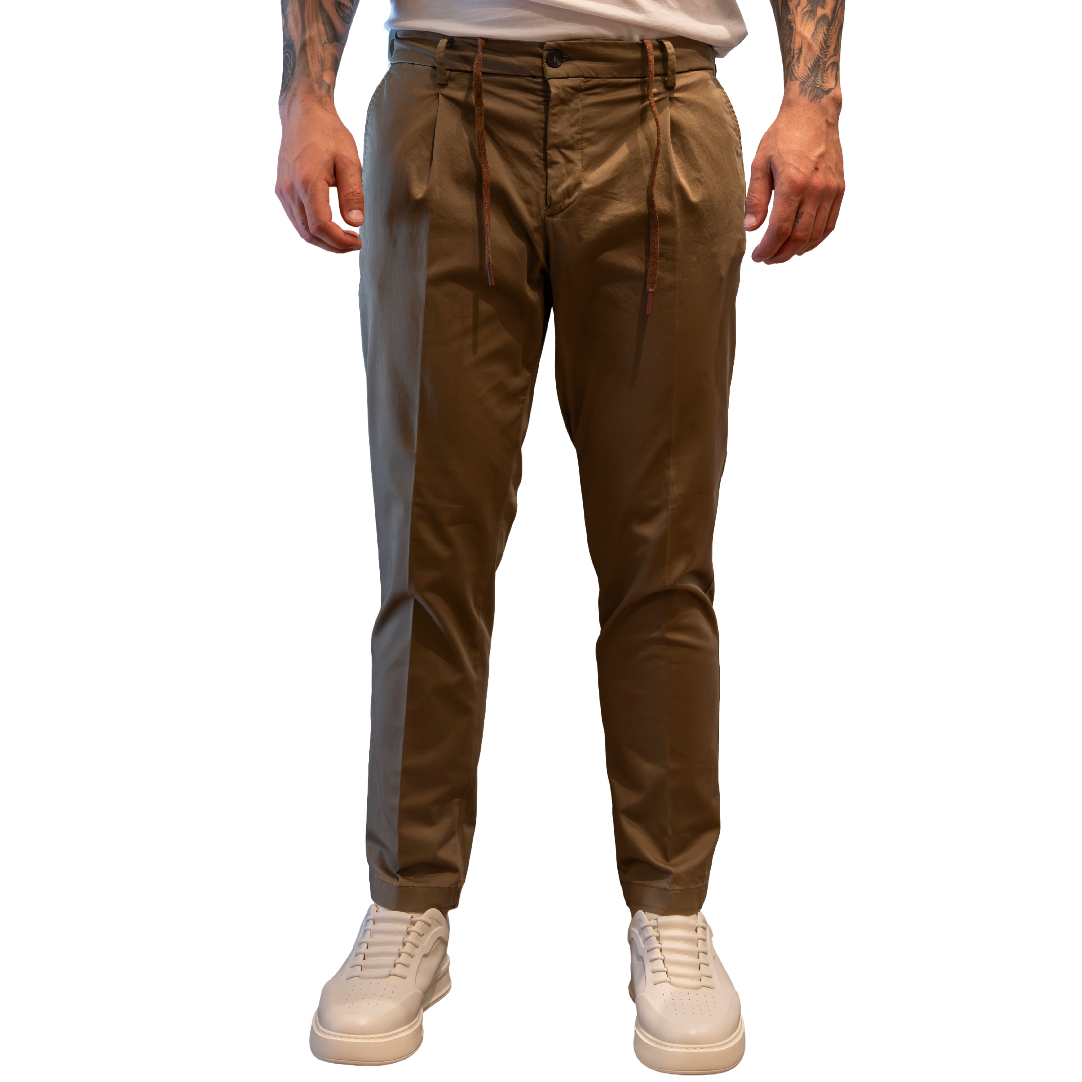 Pantalone Entre Amis Reno - Tabacco