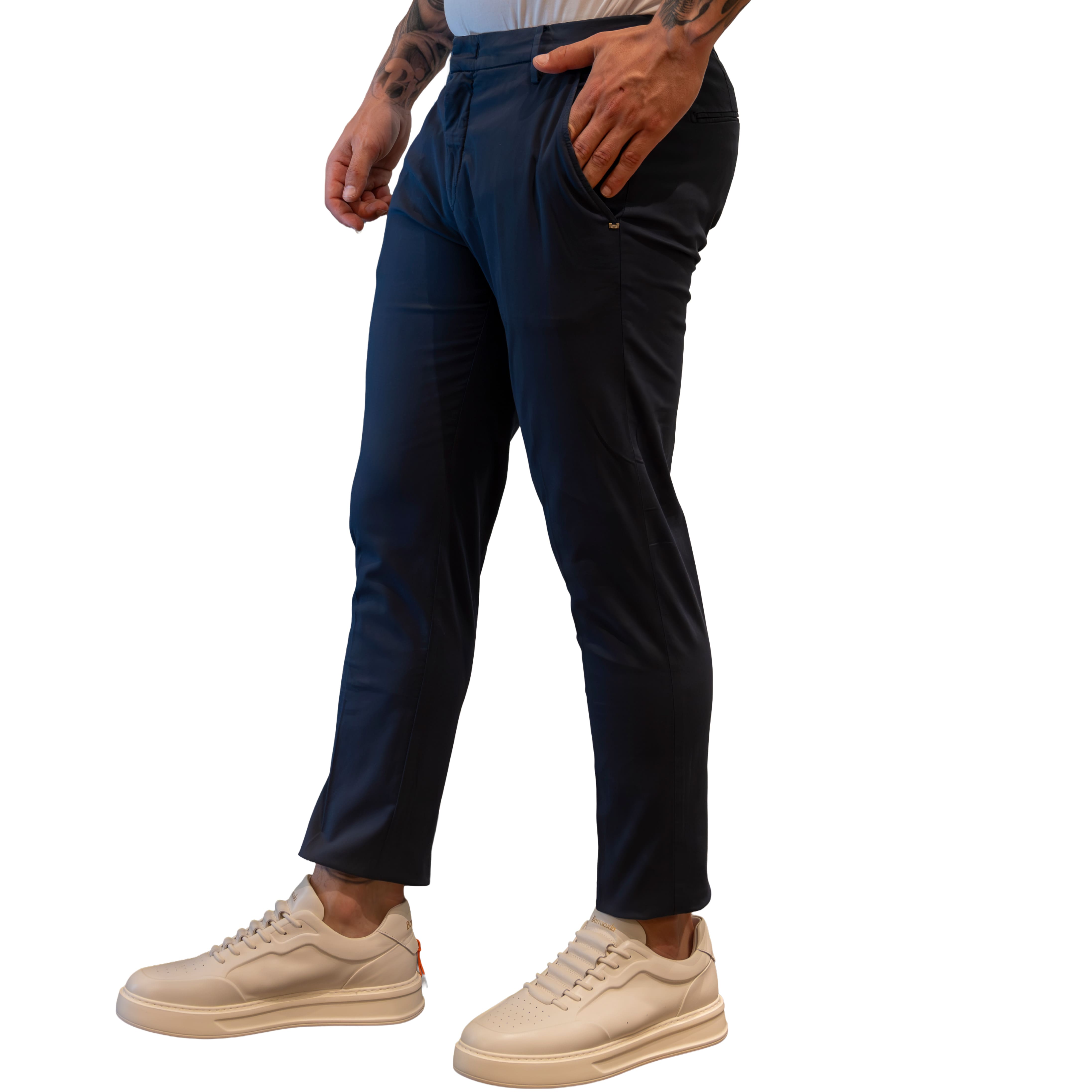 Pantalone Entre Amis Senna - Blu Navy