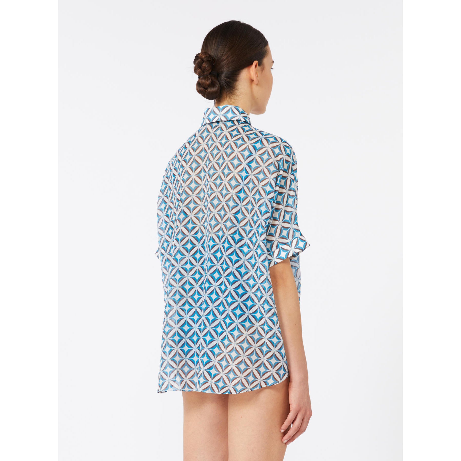 Camicia di seta e cotone Max Mara Beachwear - Fantasia